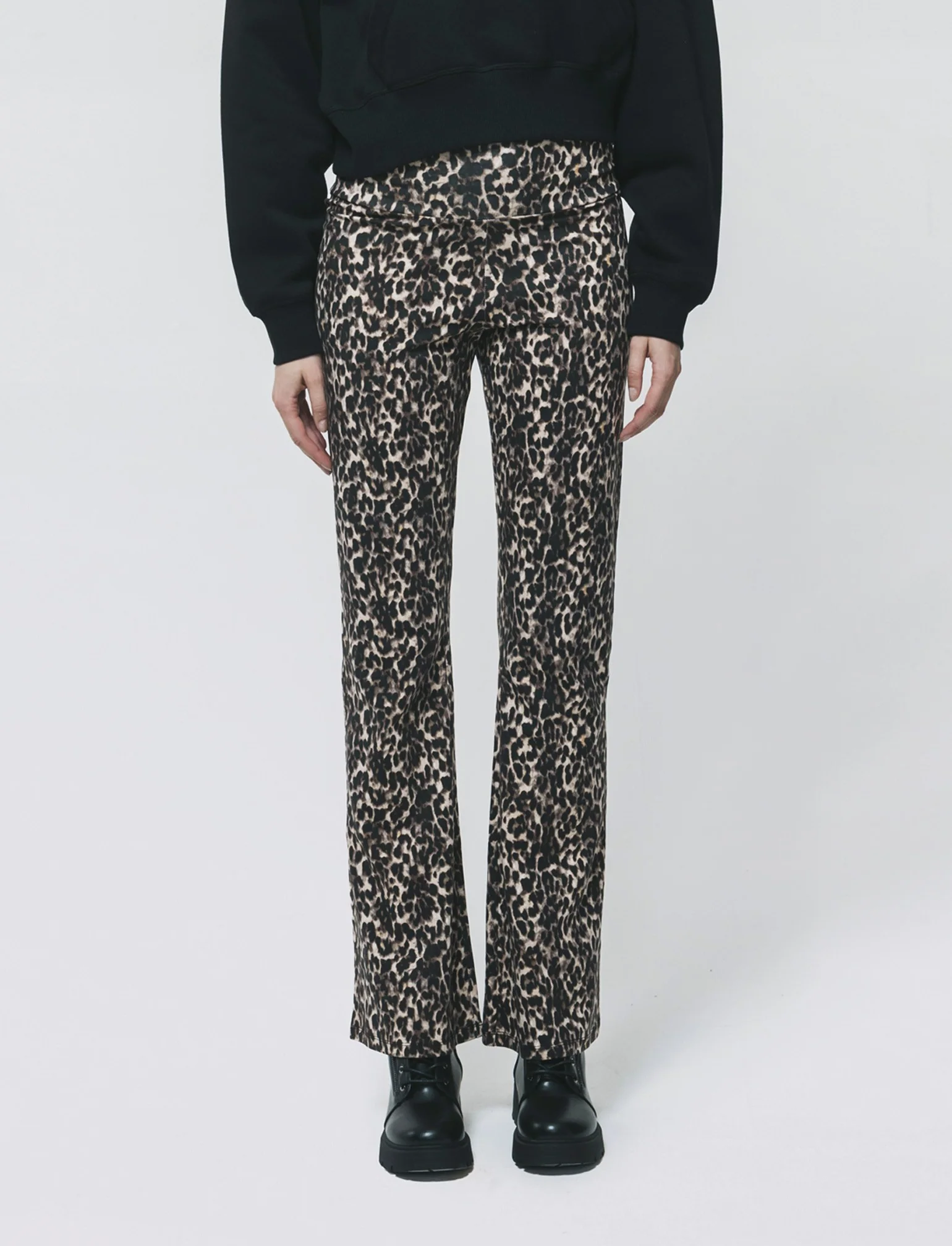 Leggings Stampati con Taglio Flare - var 1 - Image 4