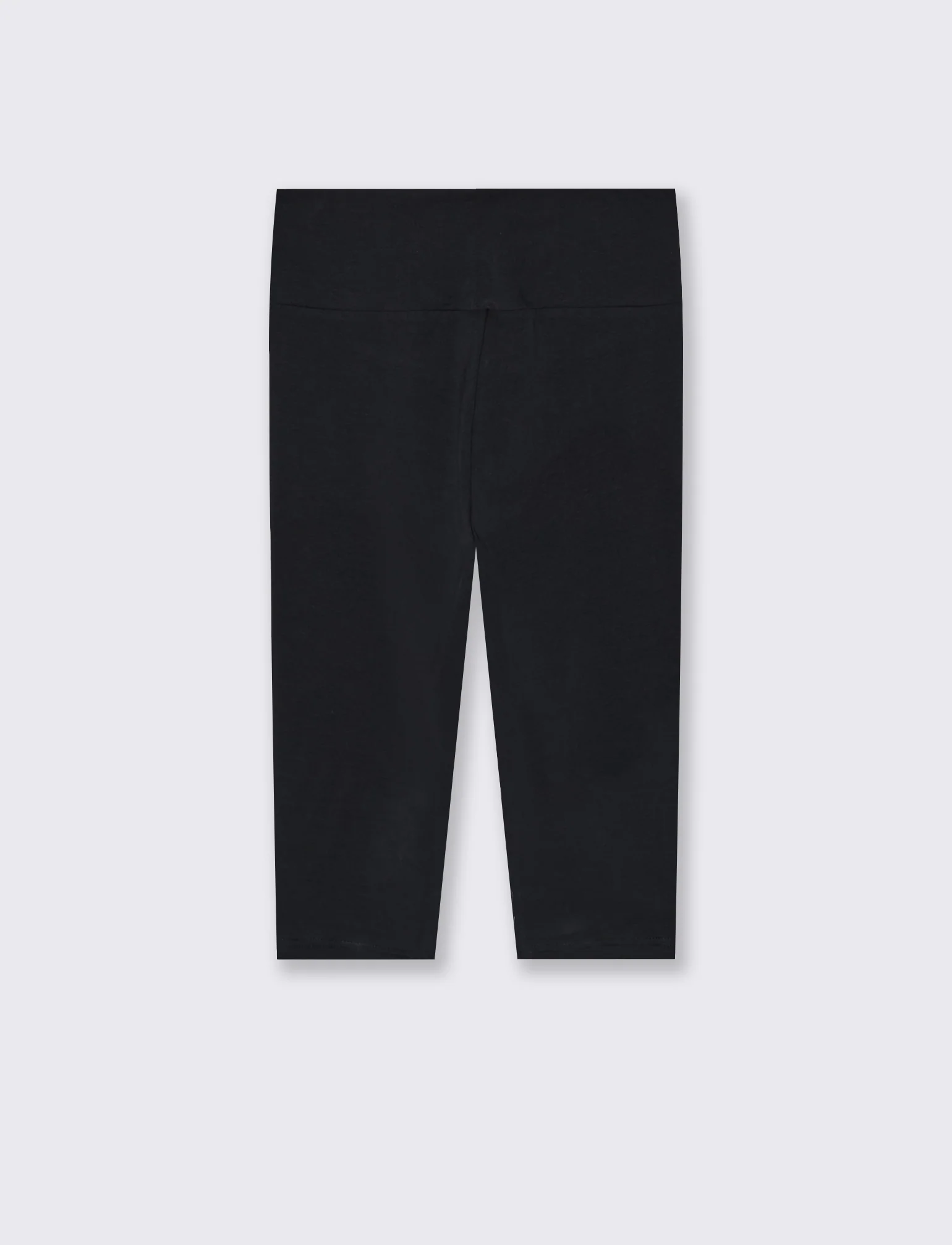 Leggings Vita Alta Pinocchietto - Nero - Image 2