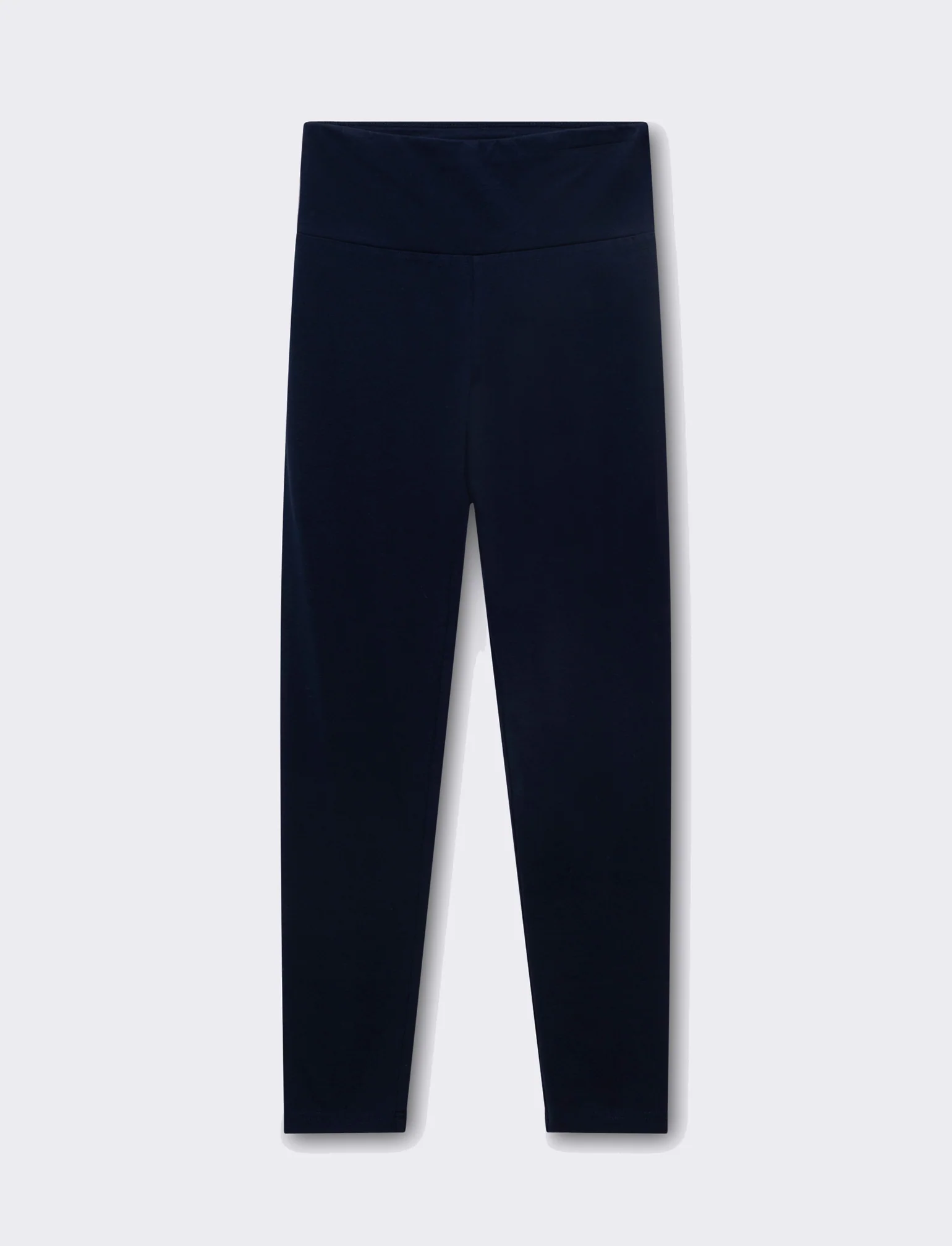 Leggins basico vita alta da donna - Blu
