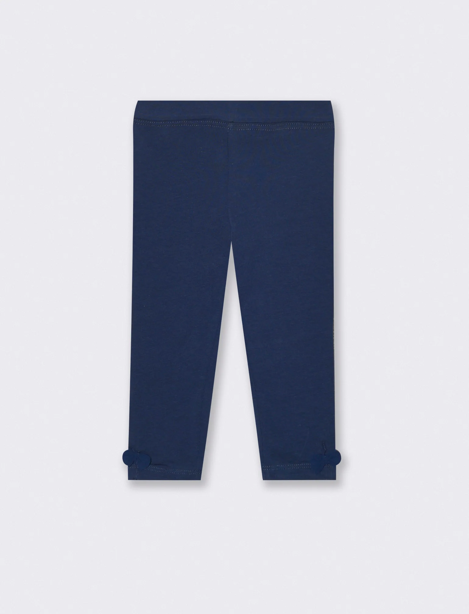 LEGGINS IN COTONE. - Blu - Image 2