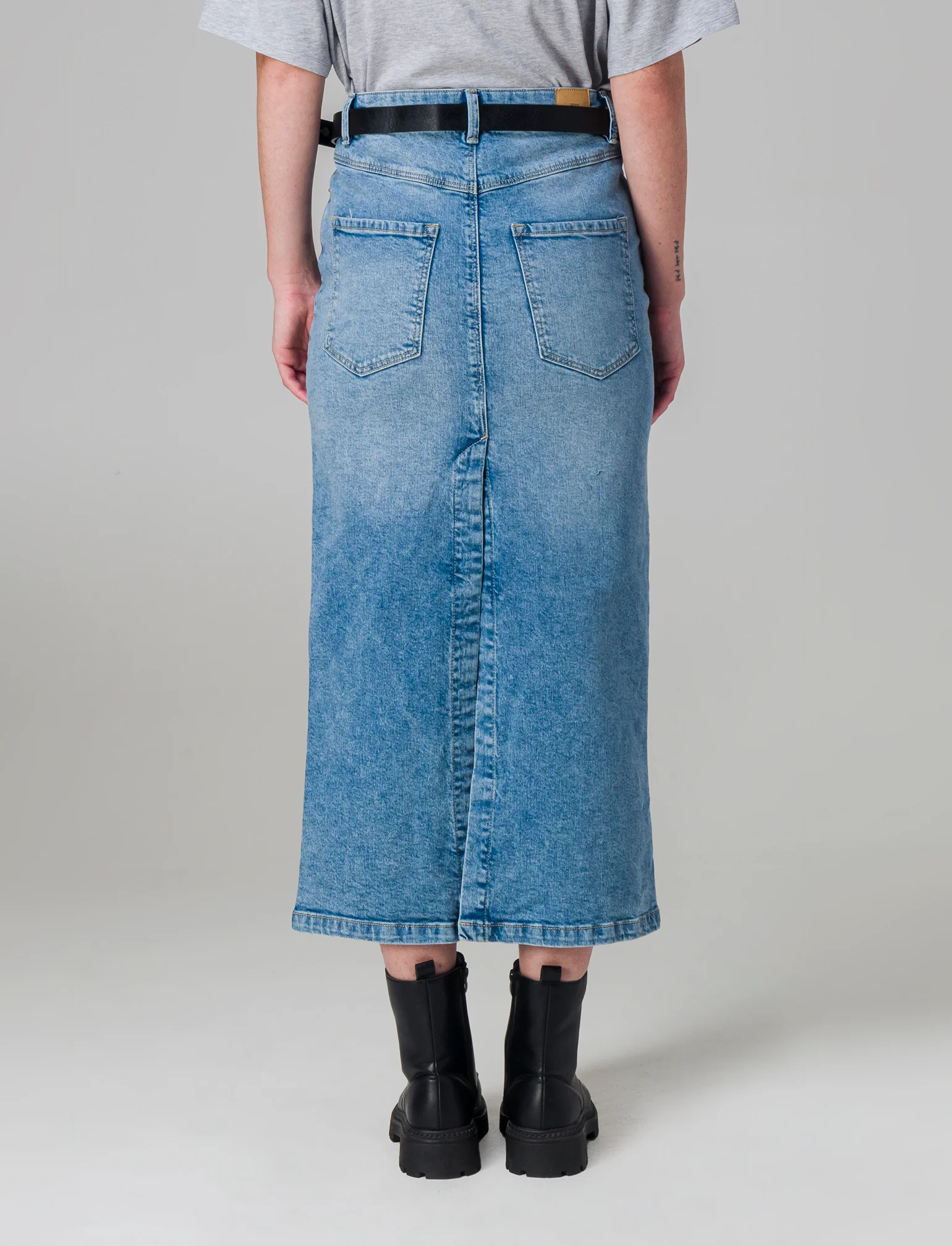 Longuette denim da donna - Denim