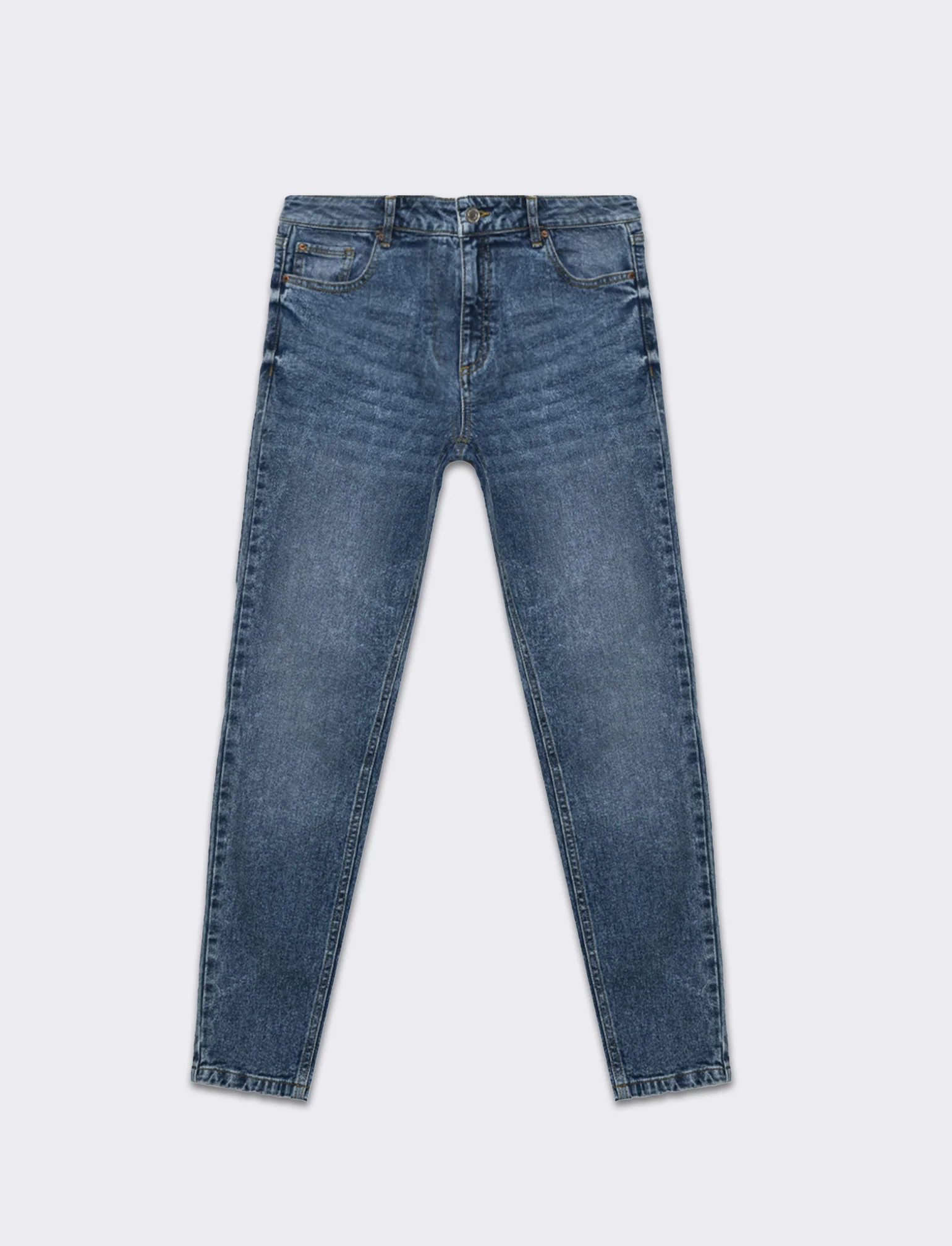 Low waist denim pants da donna - Denim - Image 4