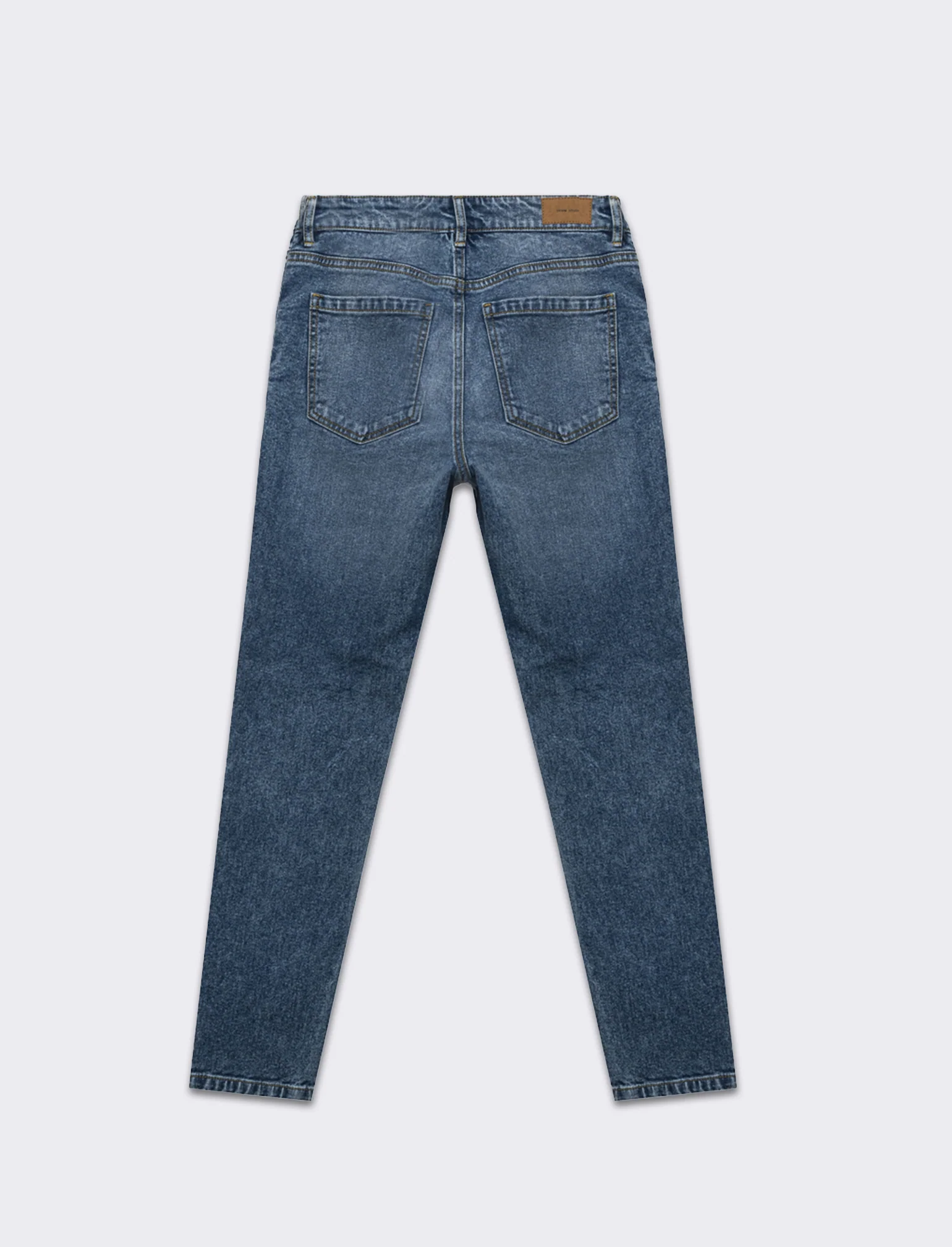 Low waist denim pants da donna - Denim - Image 5