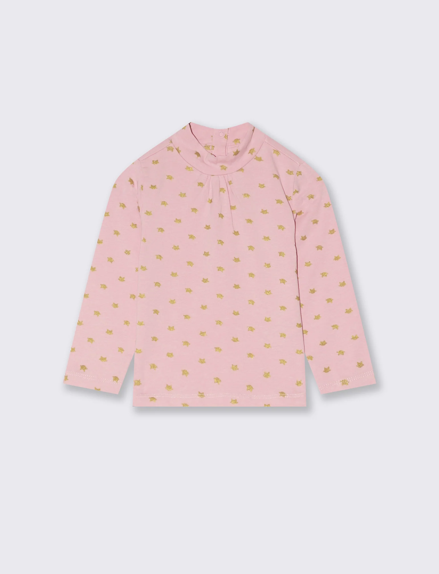 Lupetto con stampa in pasta - Rosa