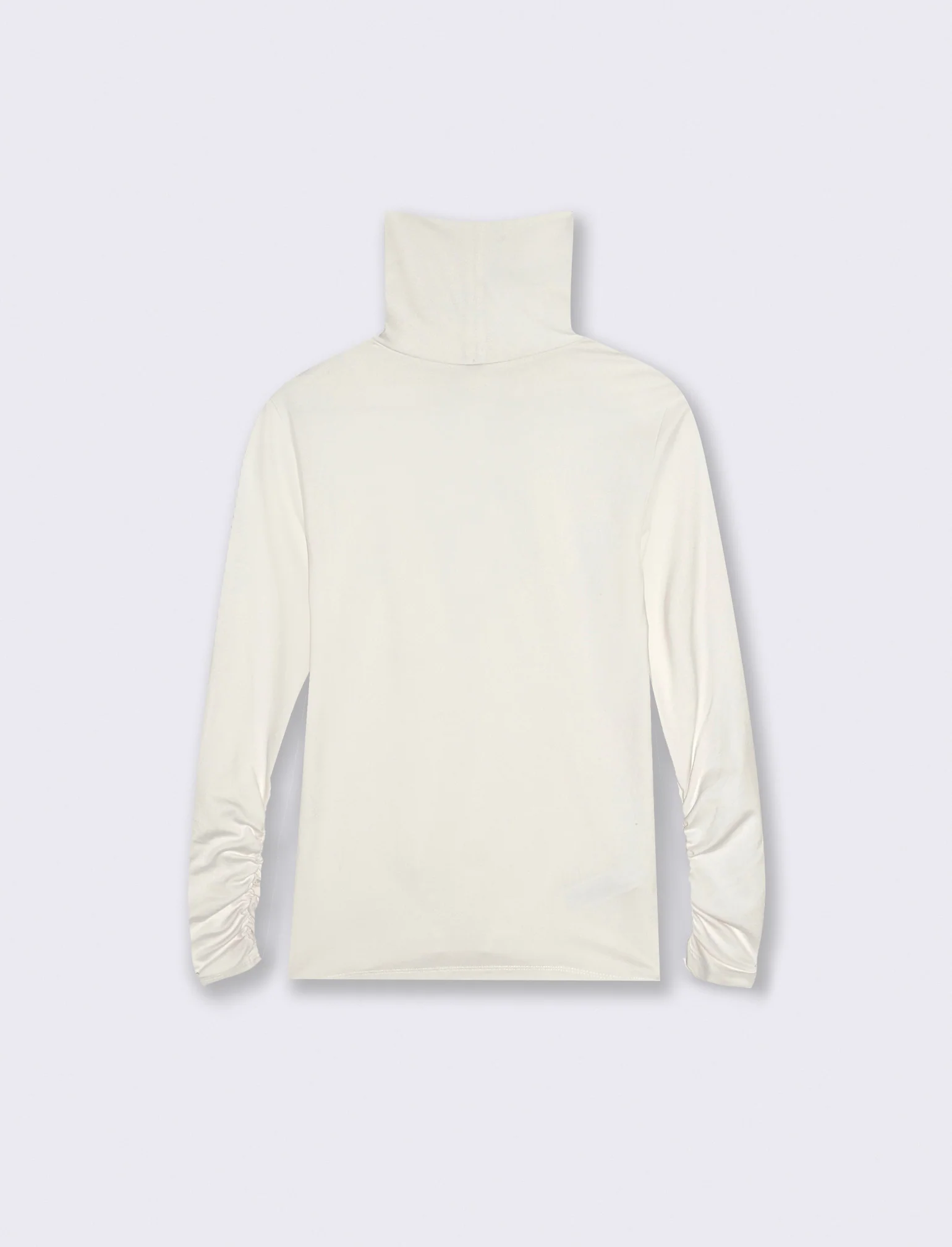 MAGLIA A COLLO ALTO  BASIC - Avorio