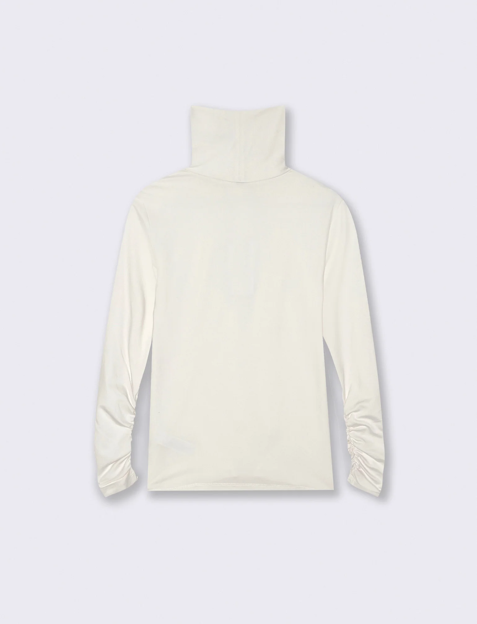 MAGLIA A COLLO ALTO BASIC - Avorio - Image 2