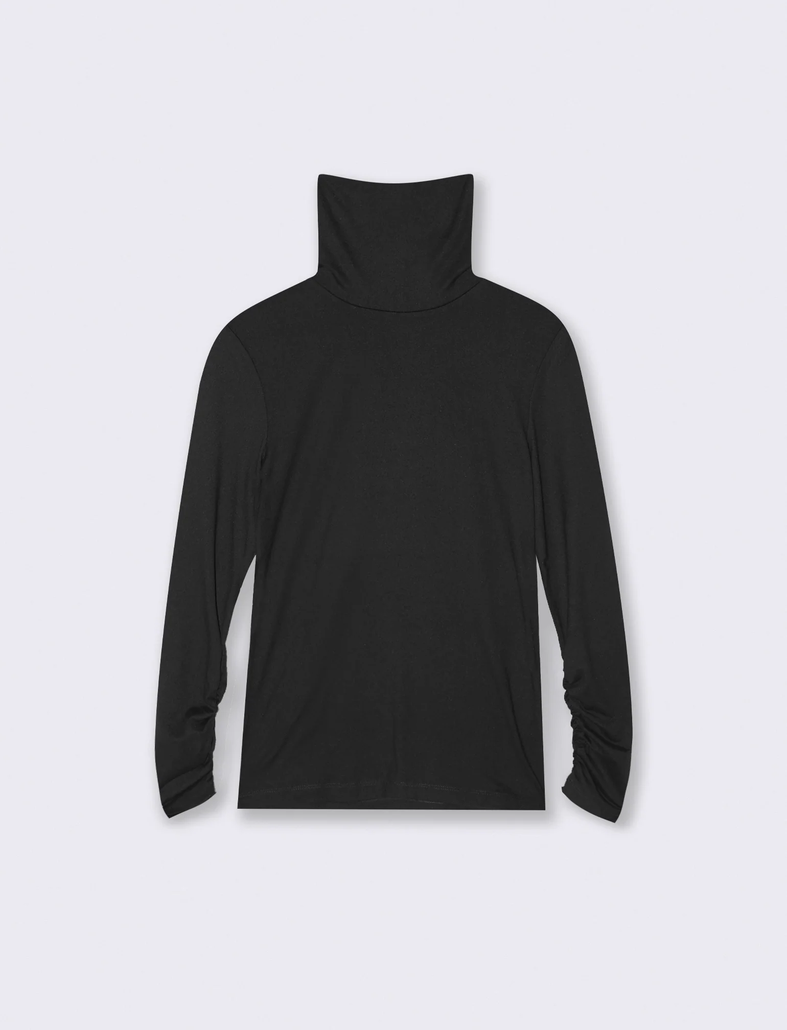 MAGLIA A COLLO ALTO  BASIC - Nero
