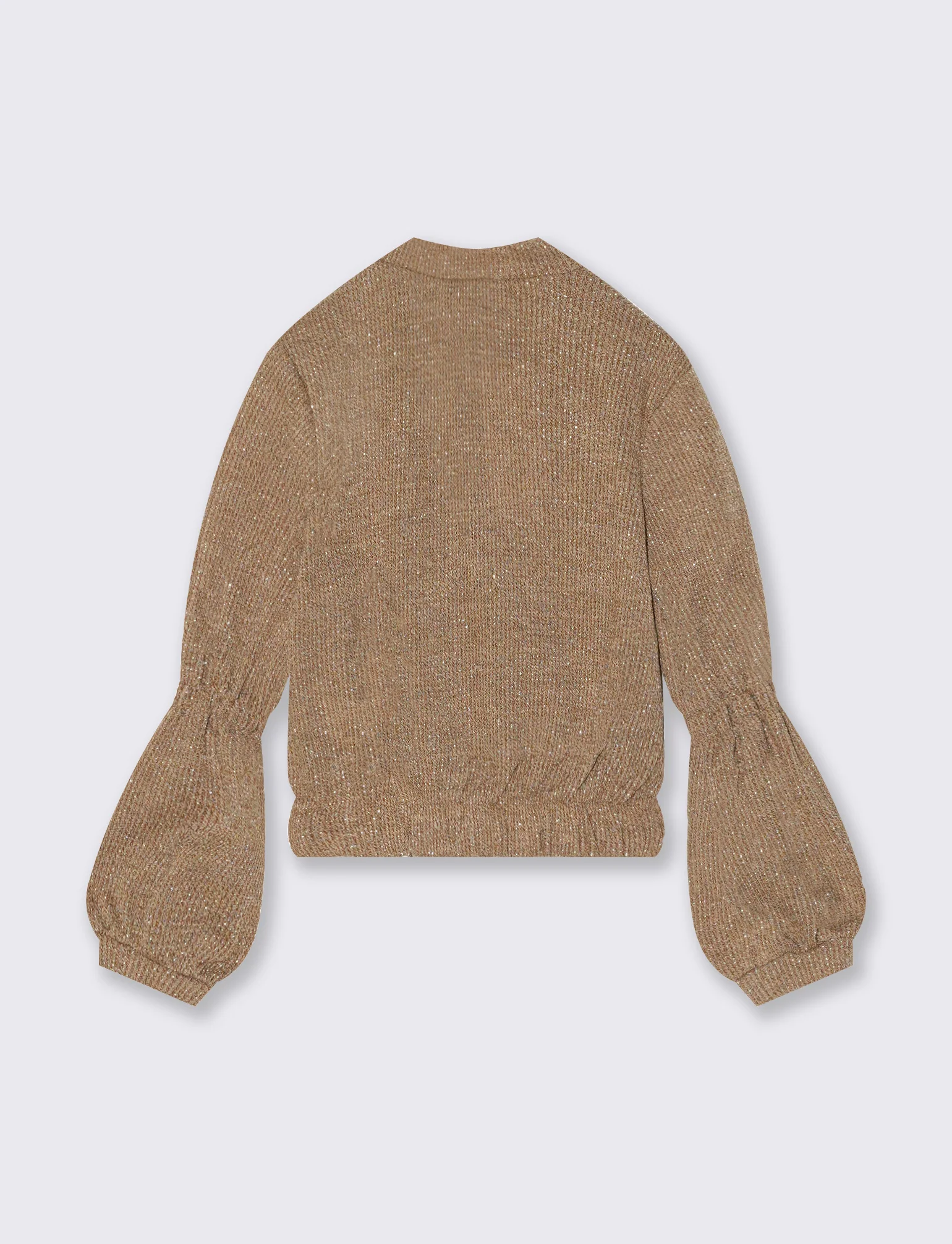 Maglia a maniche - Marrone - Image 2
