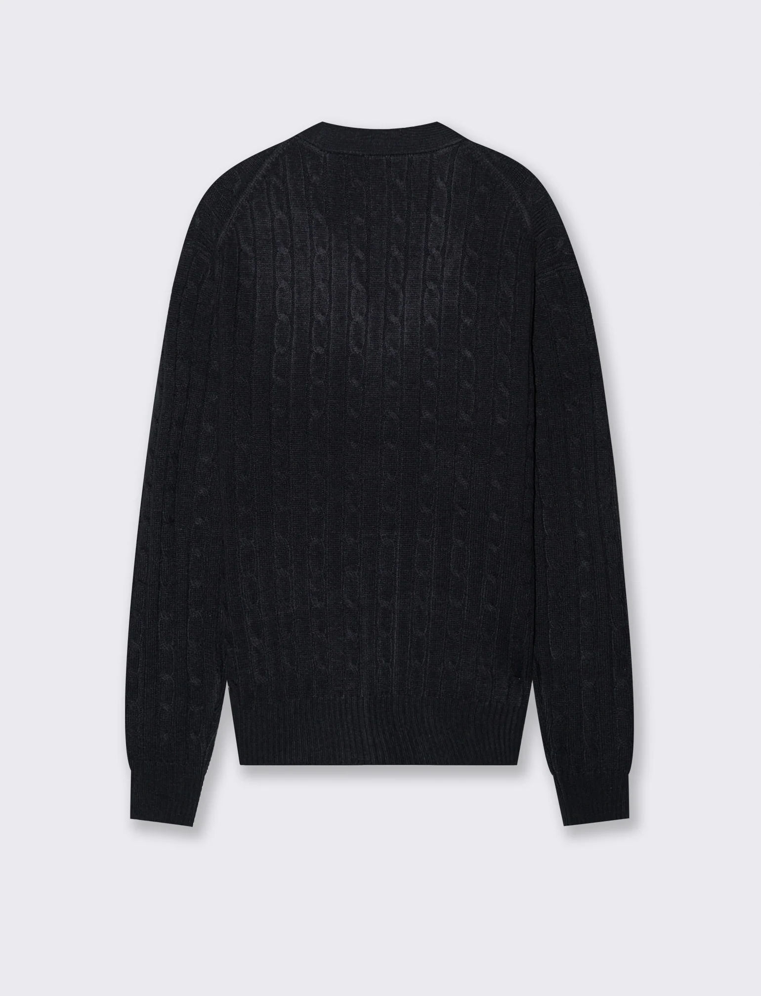 MAGLIA CARDIGAN A TRECCE: - Blu - Image 2