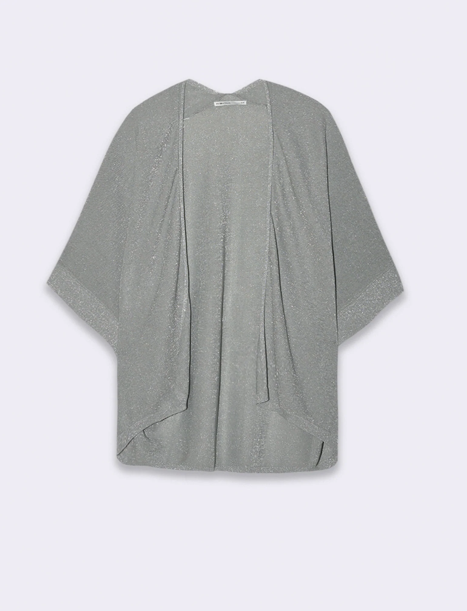 Maglia cardigan da donna - Grigio mel. - Image 4