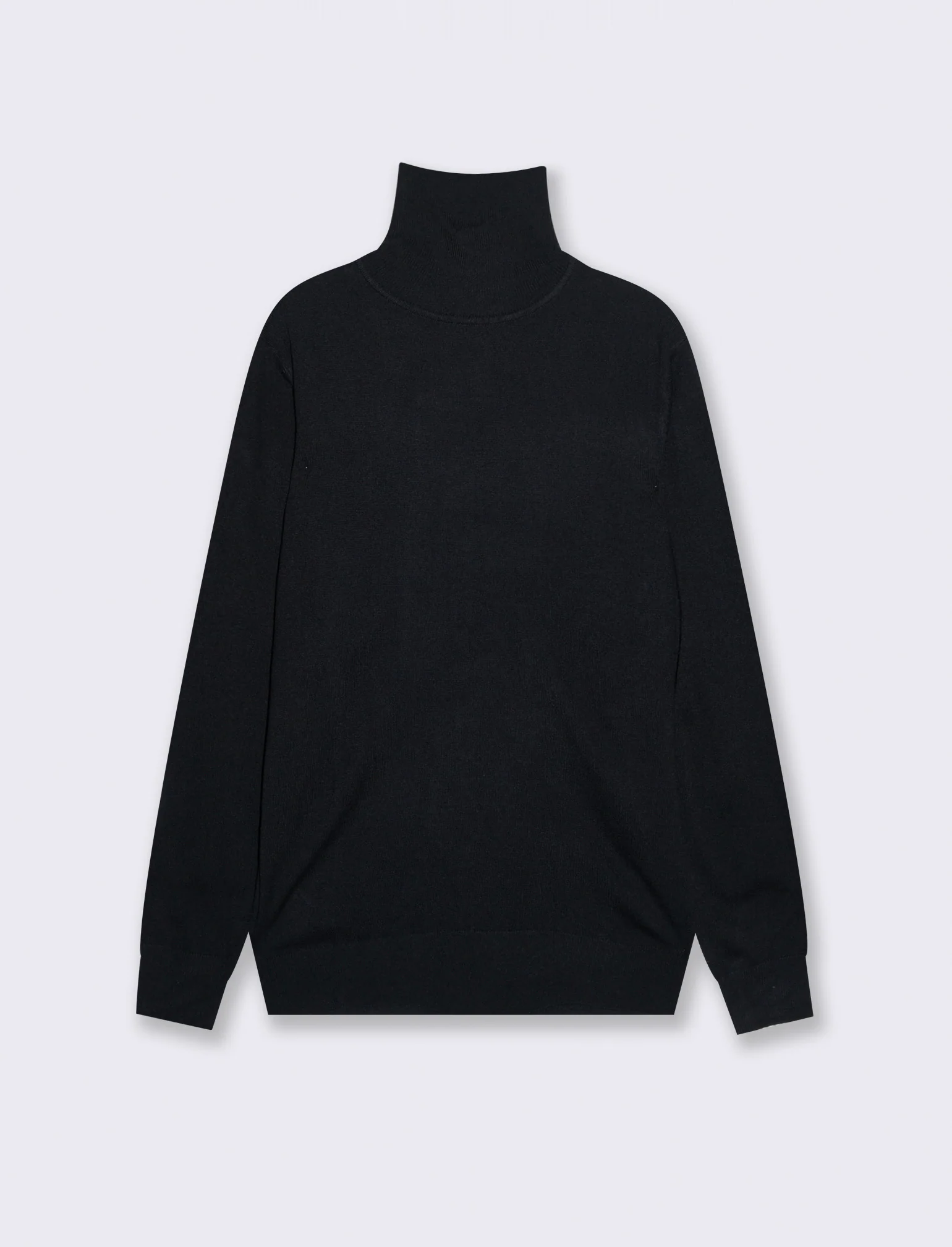 MAGLIA COLLO ALTO BASIC - Blu