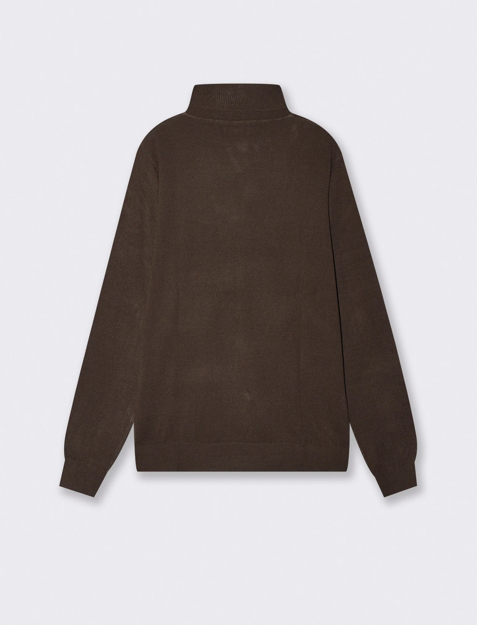 Maglia Collo Alto Regular Fit Basic - Moro - Image 2