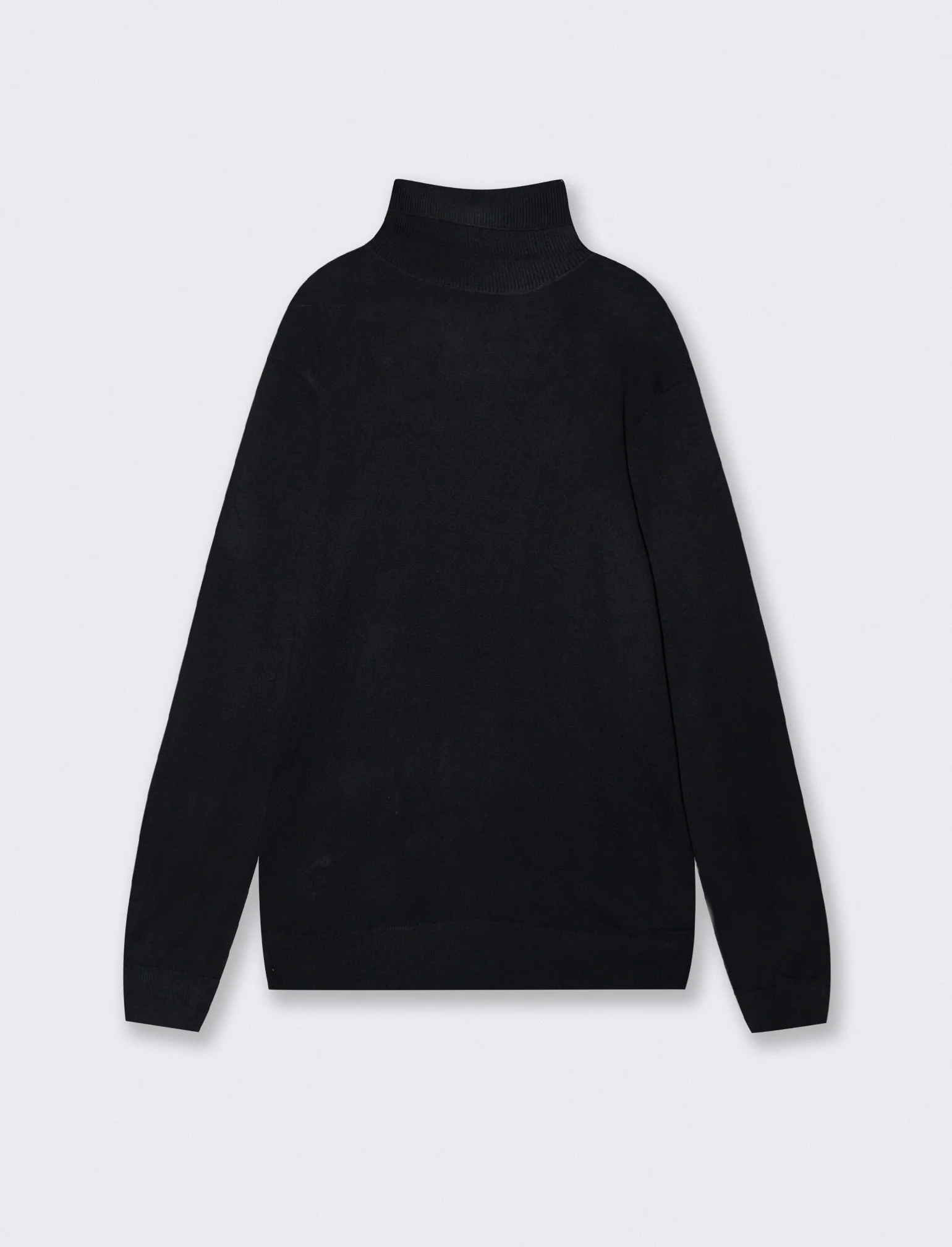 MAGLIA COLLO ALTO SLIM FIT - Blu - Image 2