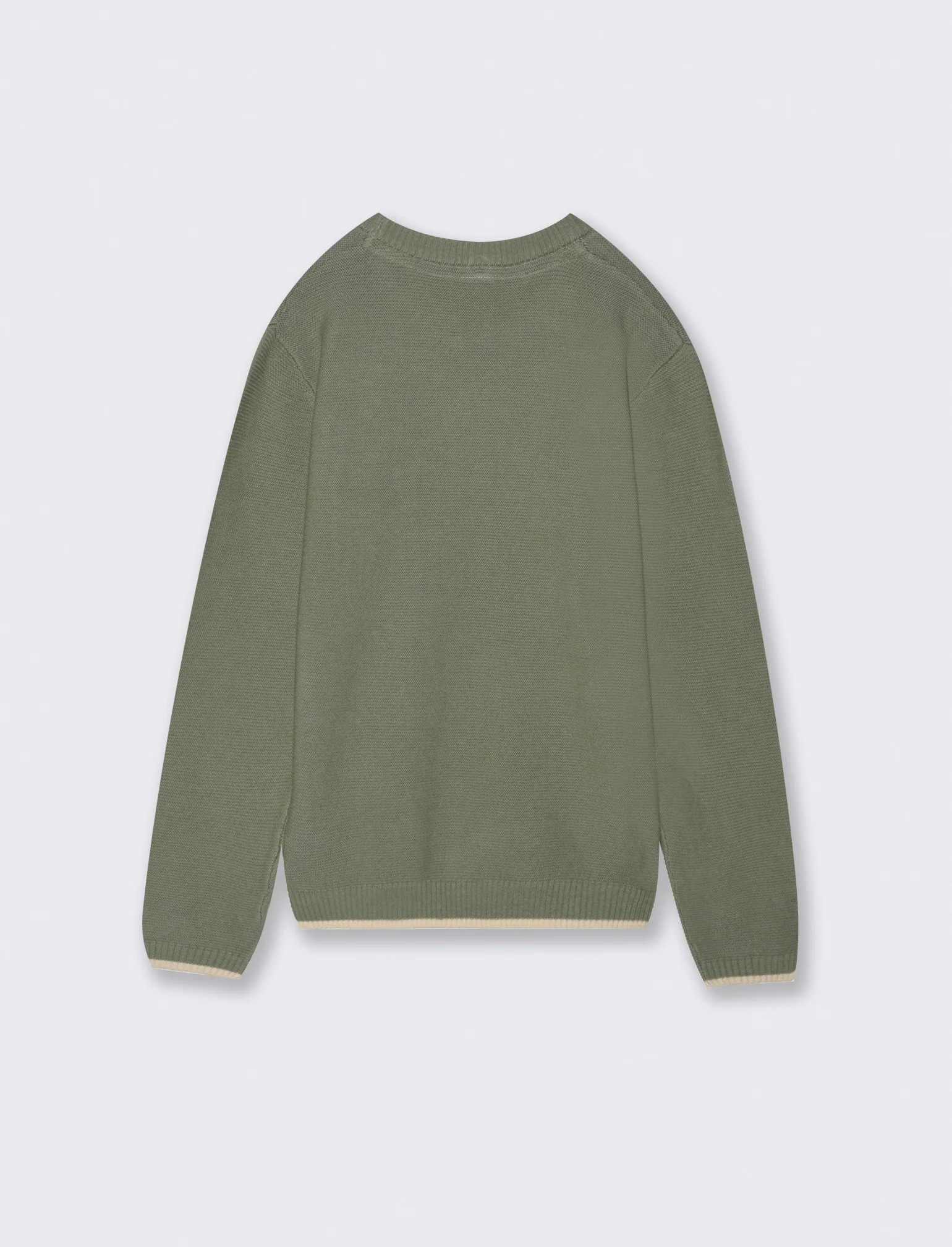 MAGLIA CON TASCHINO - Verde salvia - Image 3