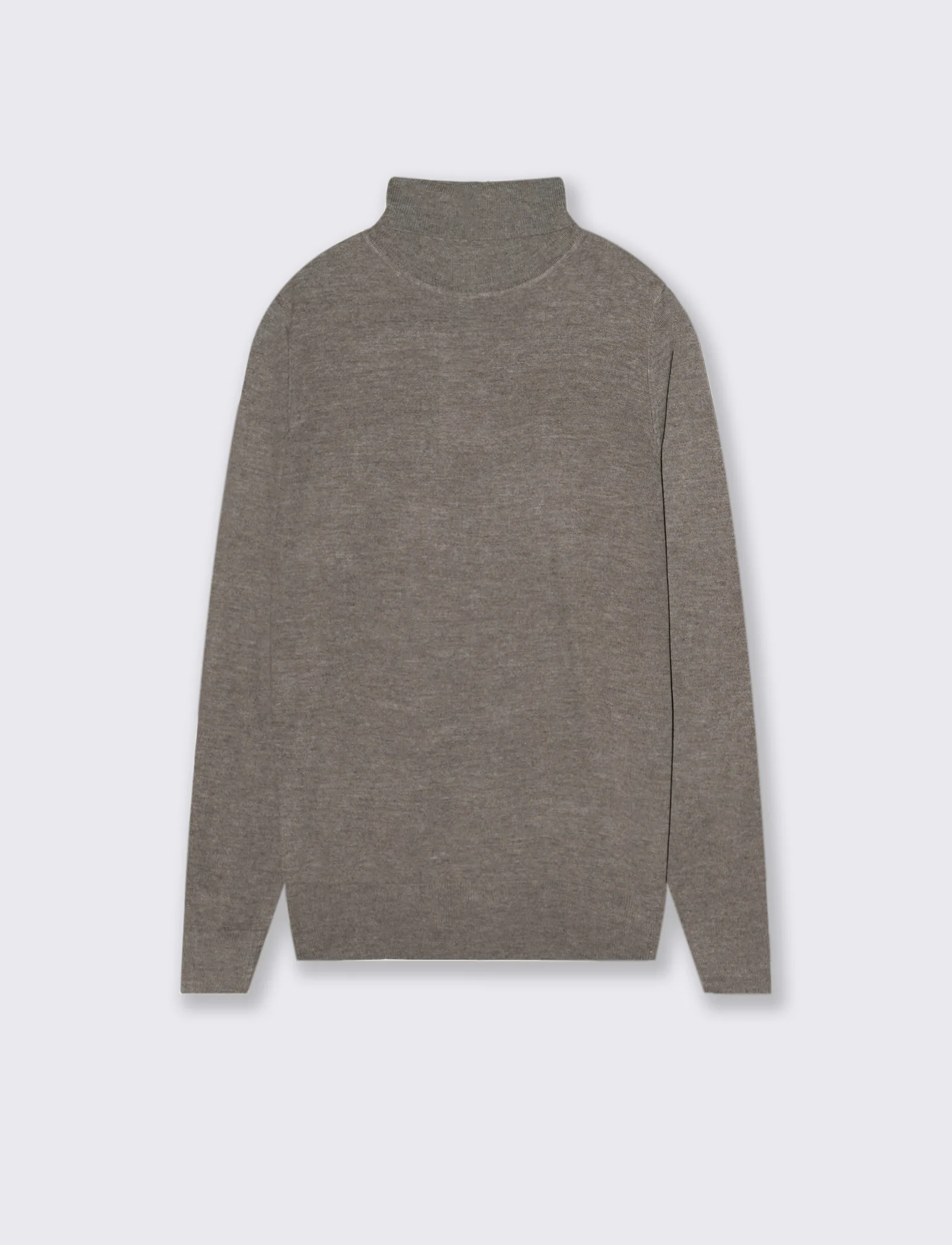 MAGLIA DOLCE VITA IN FILATO EFFETTO LANA - Grigio fango