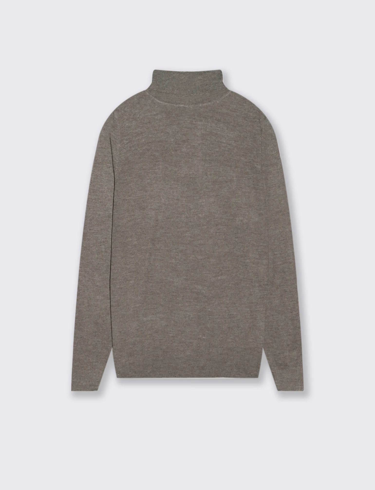 MAGLIA DOLCE VITA IN FILATO EFFETTO LANA - Grigio fango - Image 2