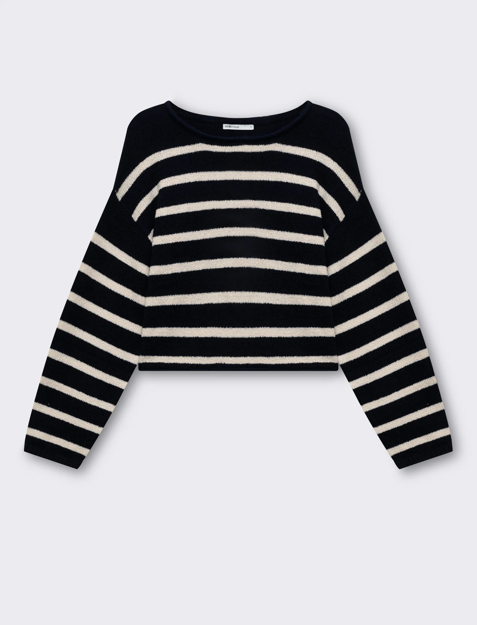 Maglia giro collo a strisce da donna - var 2 - Image 4