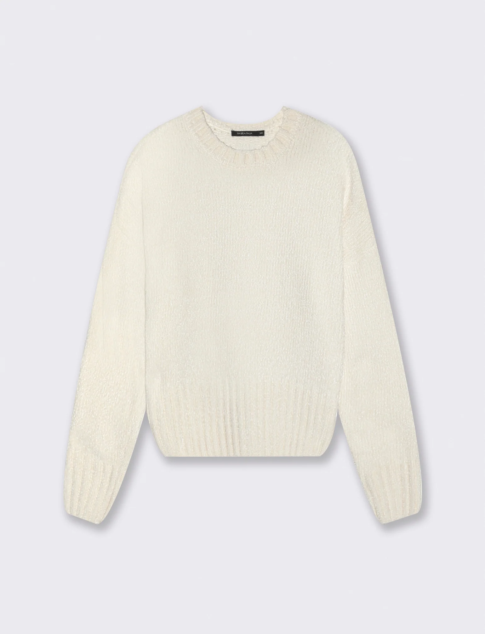 MAGLIA  IN CINIGLIA - Avorio