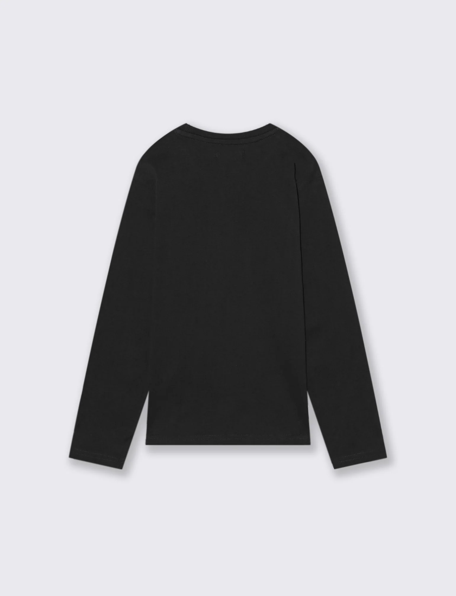 MAGLIA IN JERSEY - Nero - Image 2