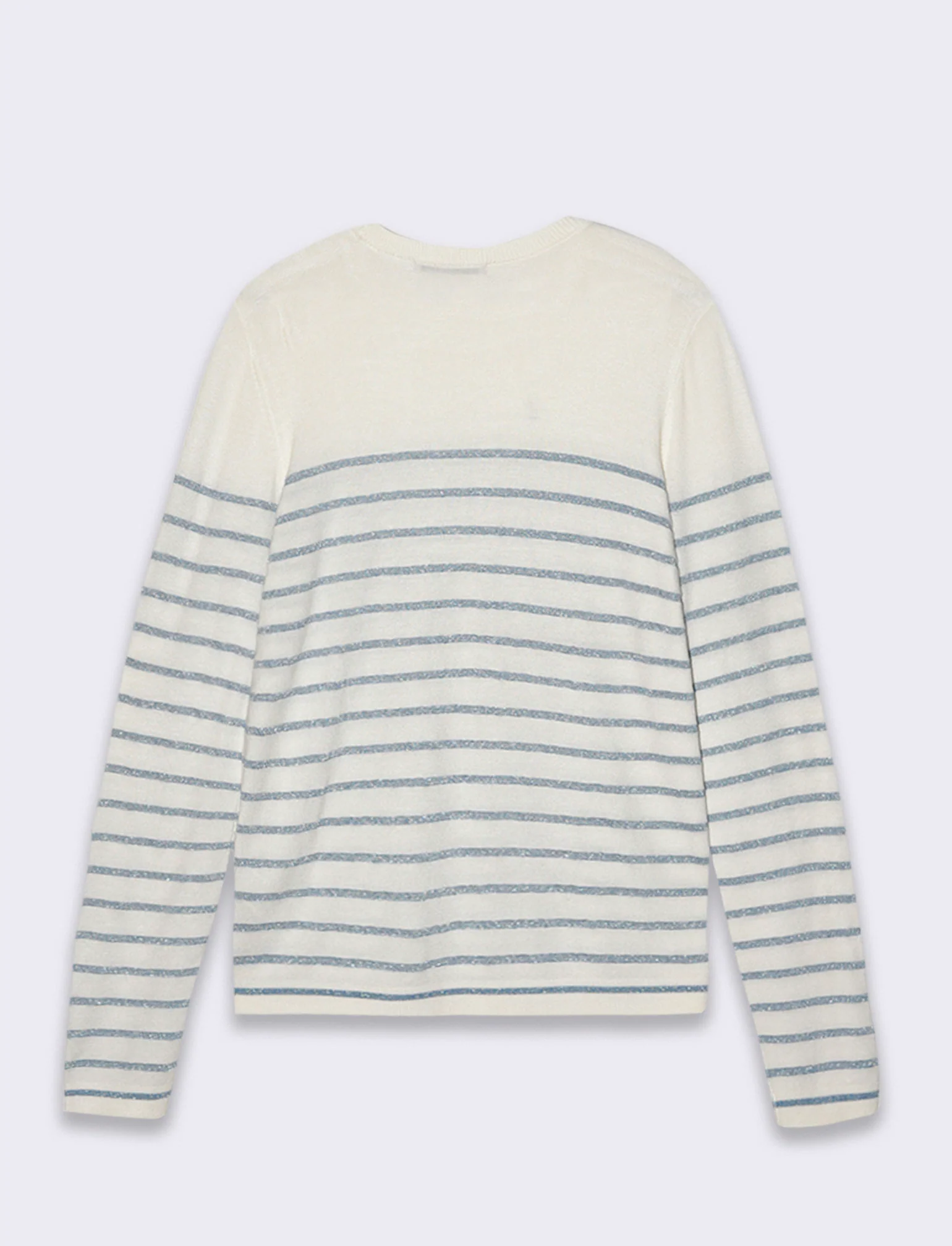 Maglia manica lunga da donna - Denim - Image 2