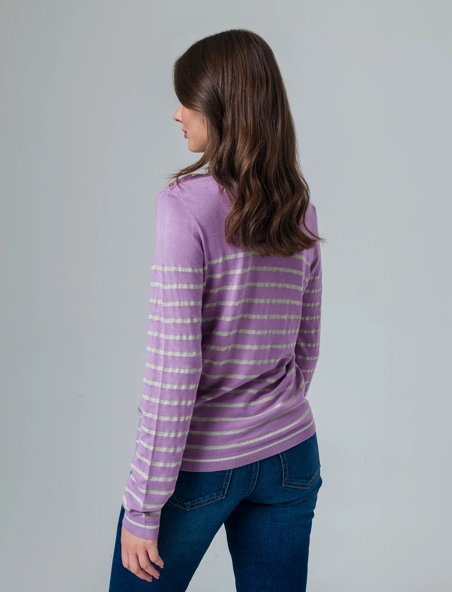 Maglia manica lunga da donna - Lilla - Image 2