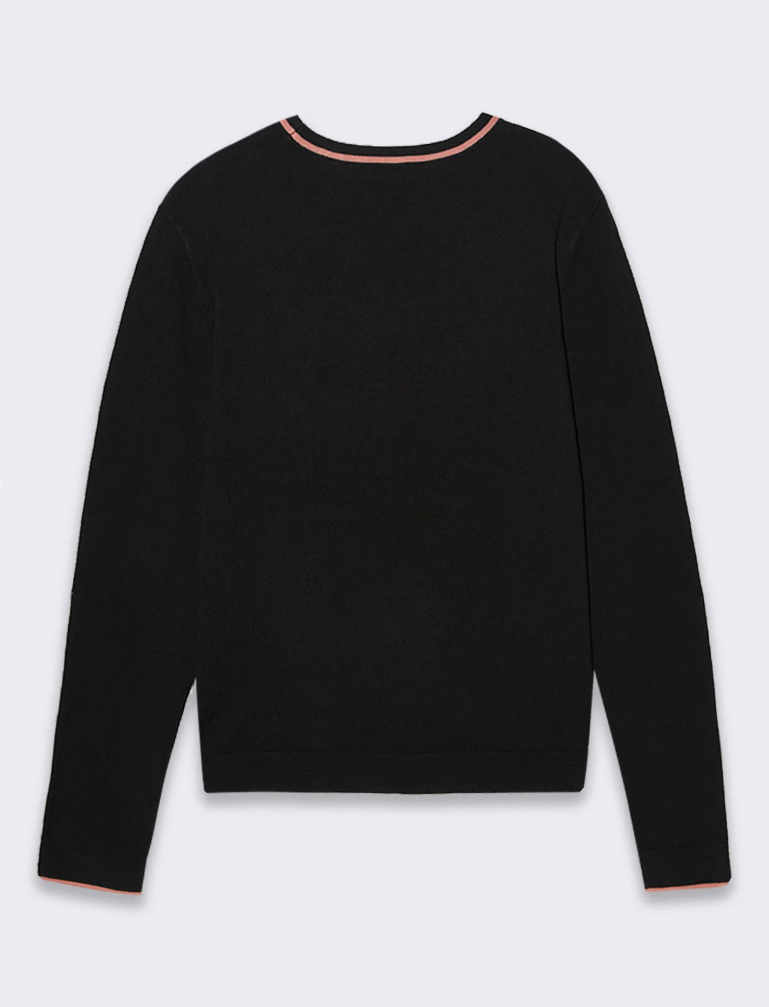 Maglia manica lunga da donna - Nero - Image 2