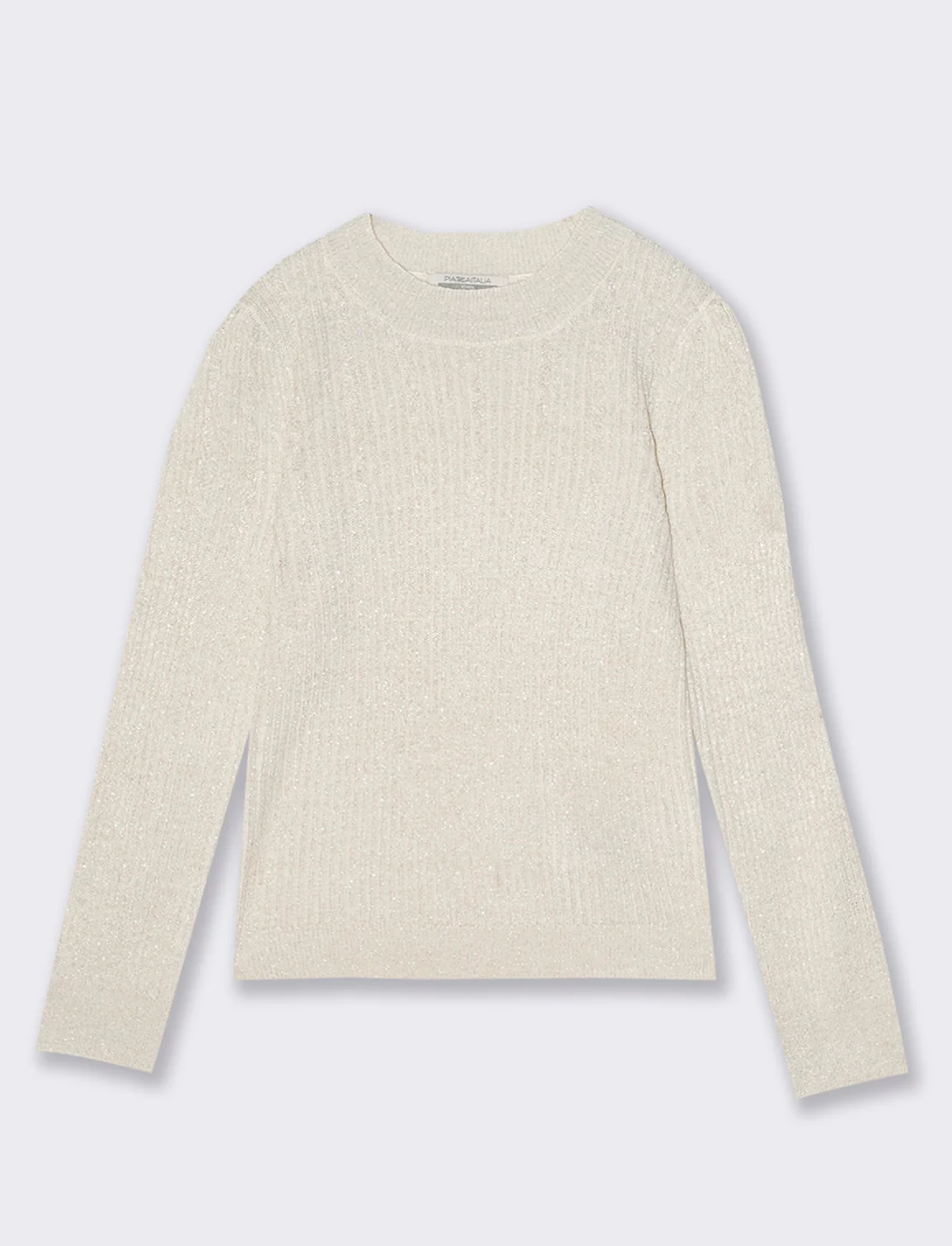 Maglia mezzo collo - Bianco sporco