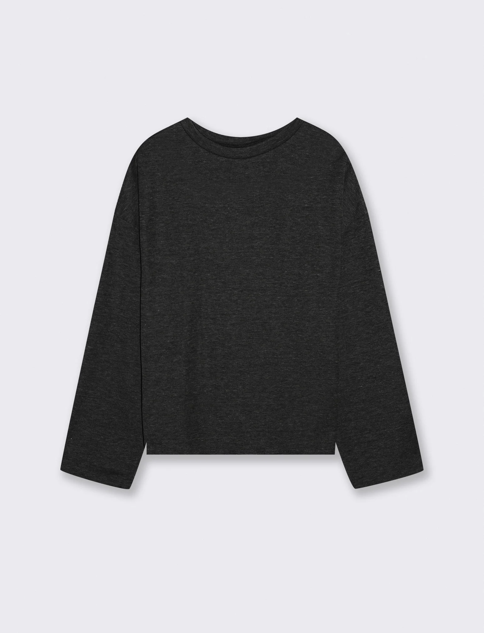 MAGLIA MEZZO COLLO - Nero