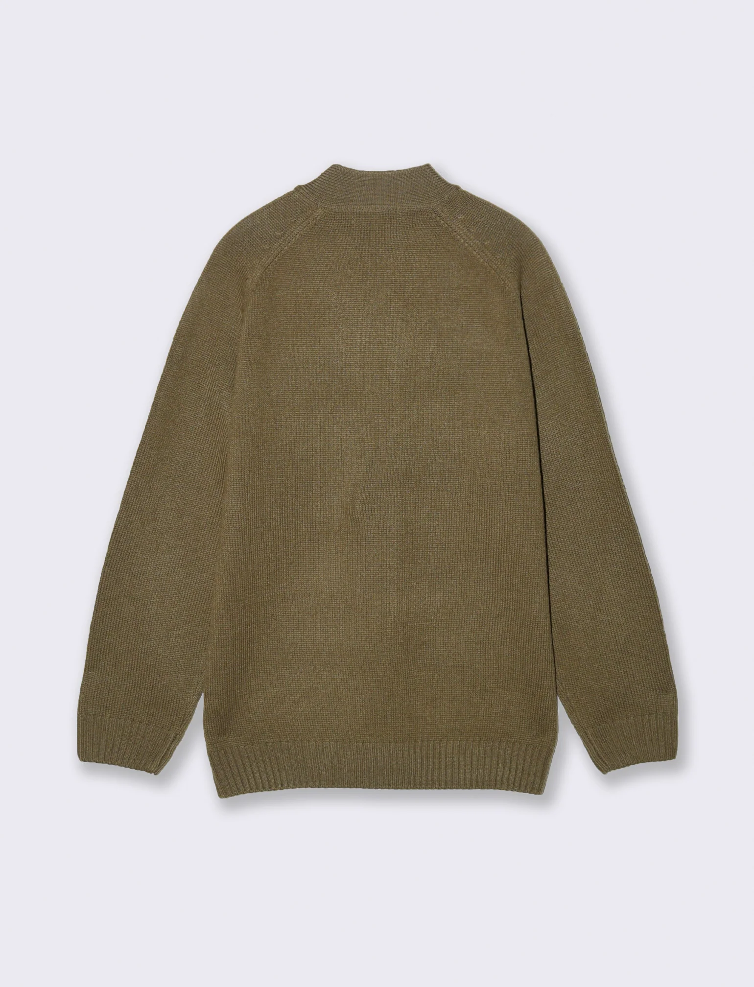 Maglia modello cardigan - Grigio fango - Image 2