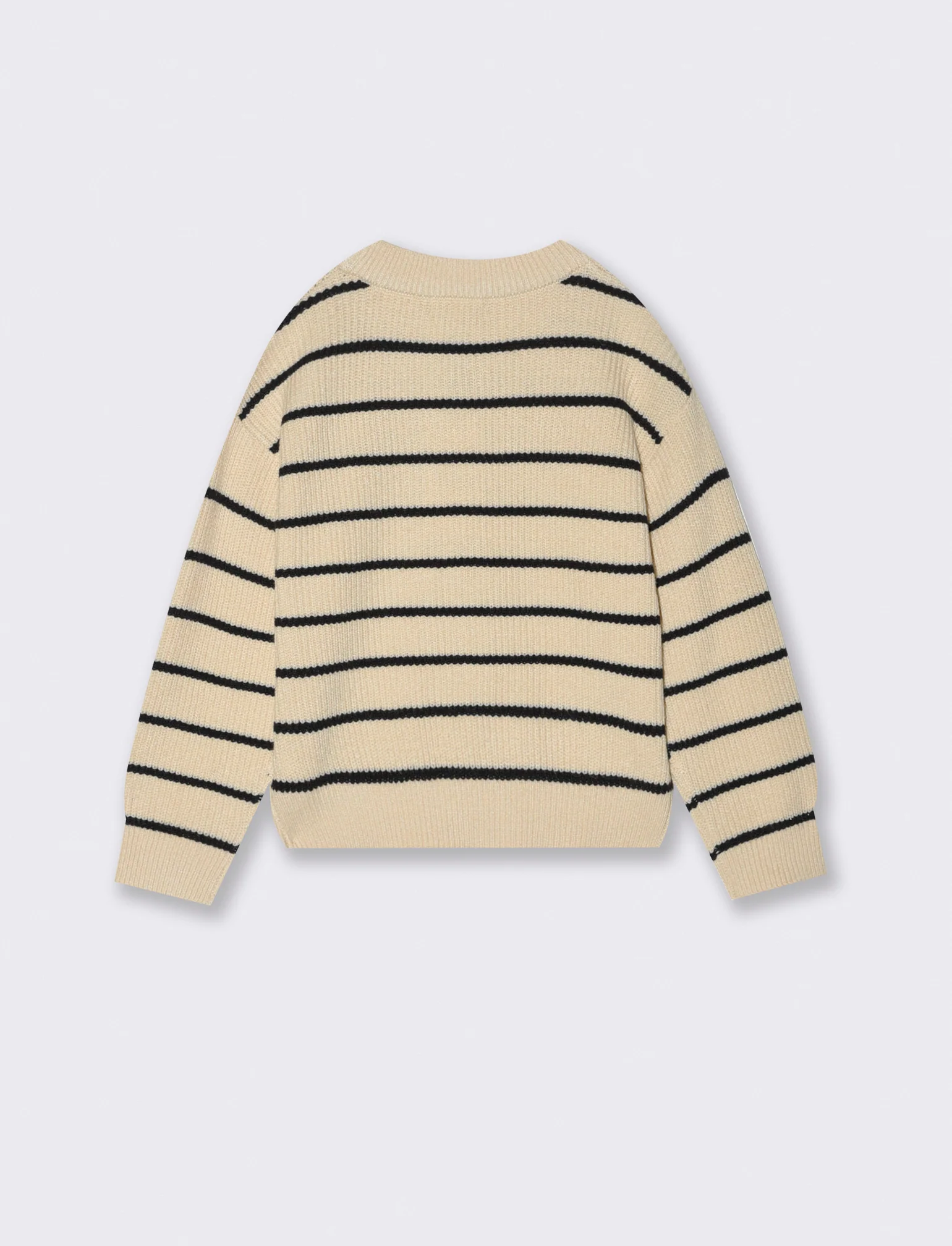 Maglia morbida - Beige - Image 4