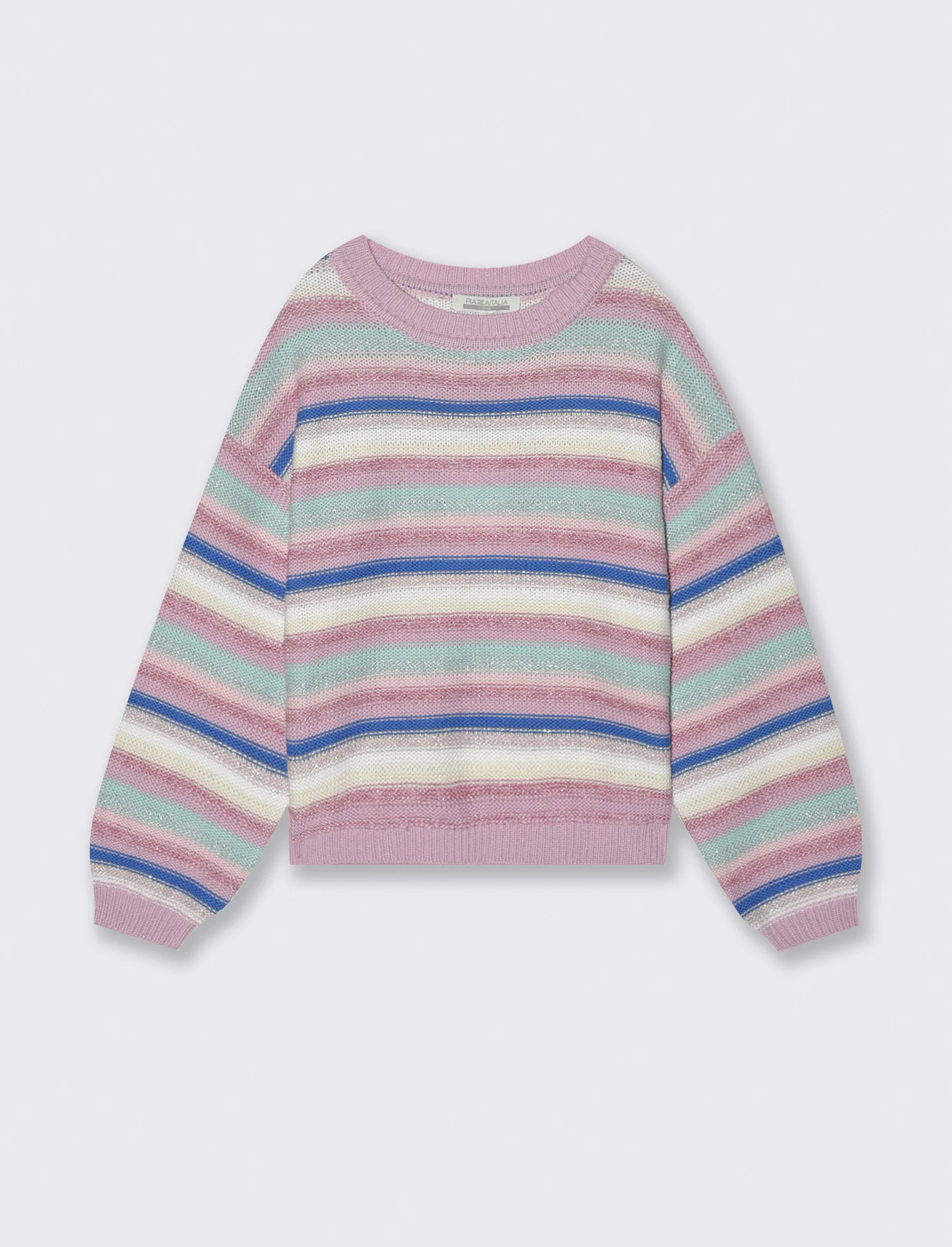 Maglia multicolor in cotone per bambina - Multicolore - Image 2