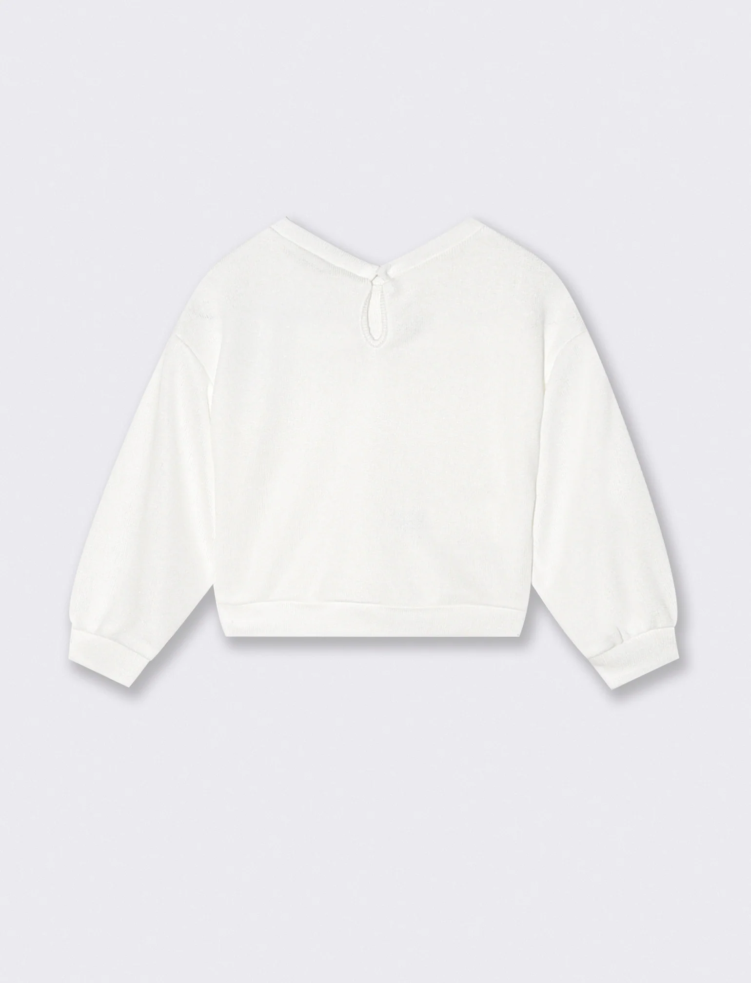 Maglia neonata fiocco - Bianco - Image 2