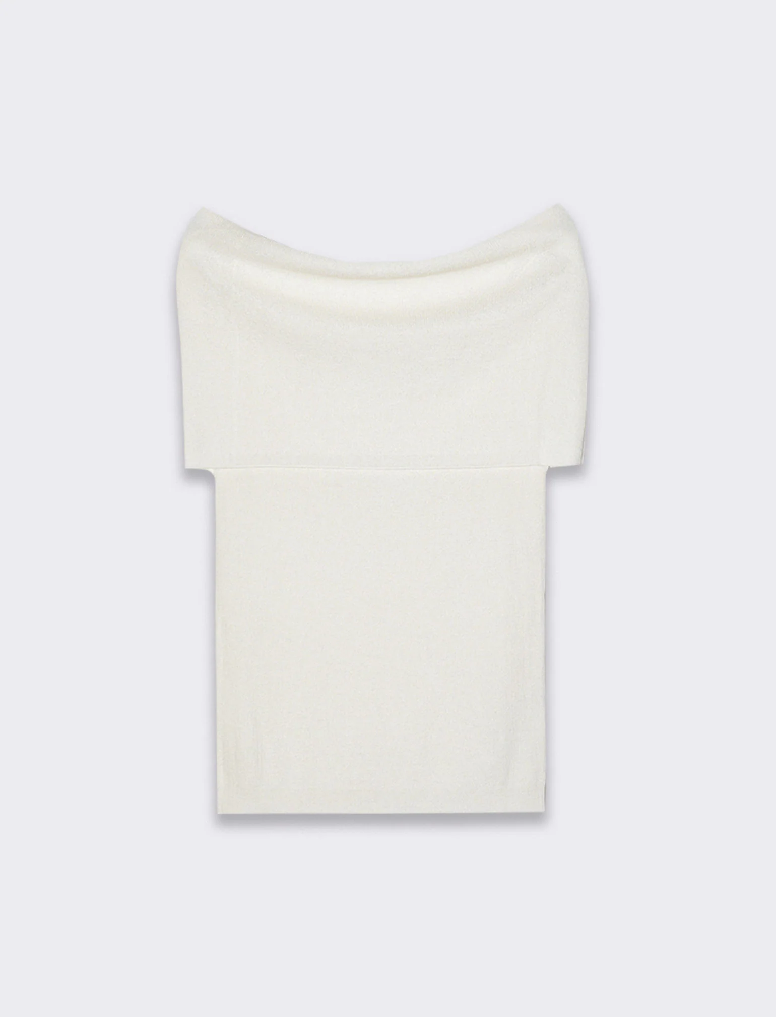 Maglia off shoulder da donna - Avorio - Image 2
