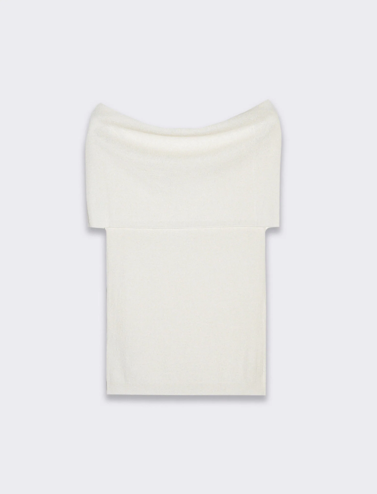 Maglia off shoulder da donna - Avorio - Image 4