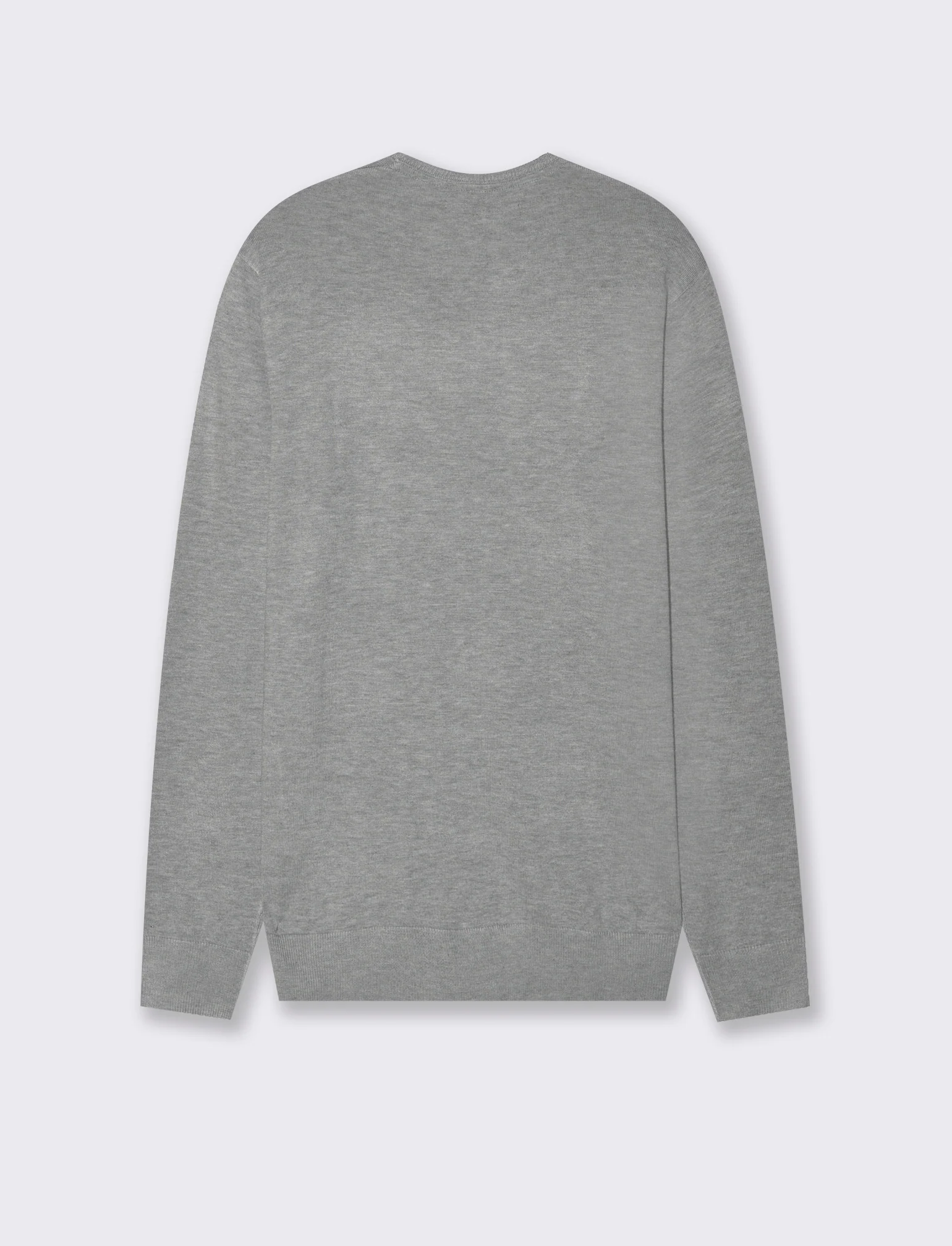 MAGLIA SLIM FIT - Grigio mel. - Image 3