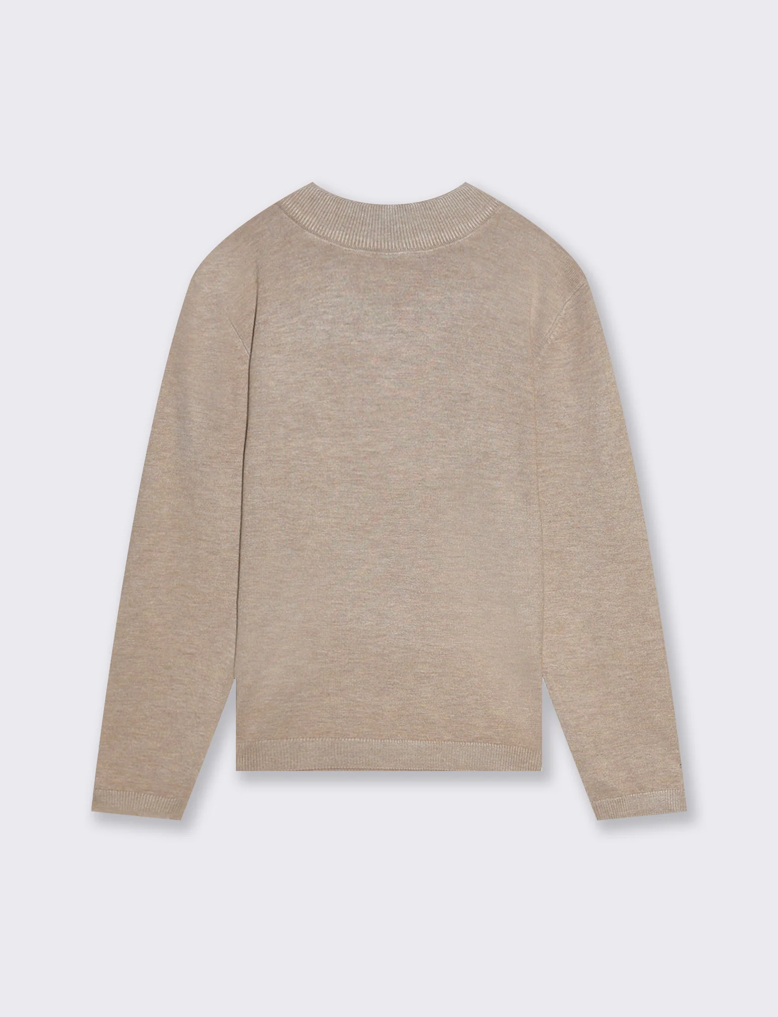 MAGLIA viscosa nylon - Beige - Image 2
