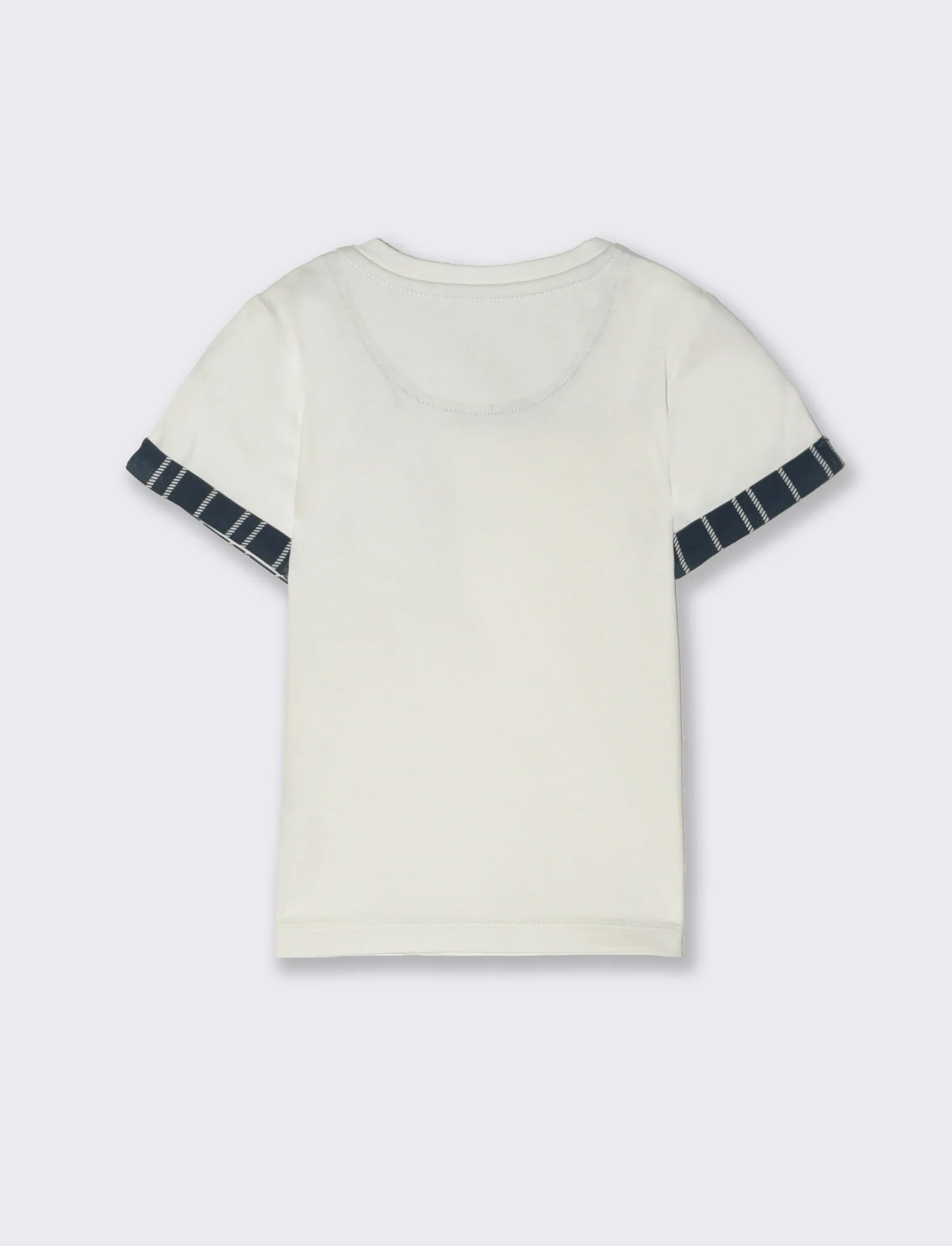 Maglietta con applicazioni da neonato - Bianco sporco - Image 2
