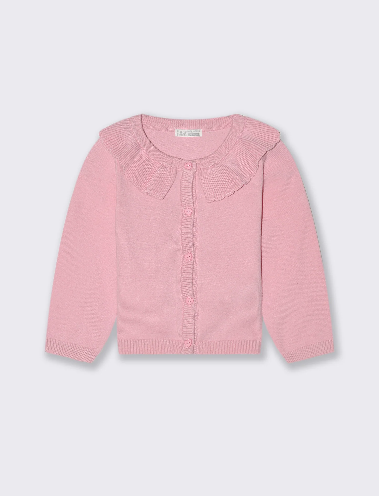 MAGLIETTA CON COLLETTO - Rosa