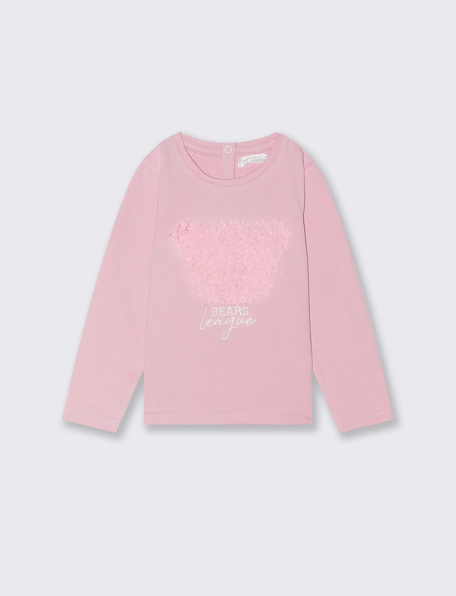 Maglietta con orsetto - Rosa