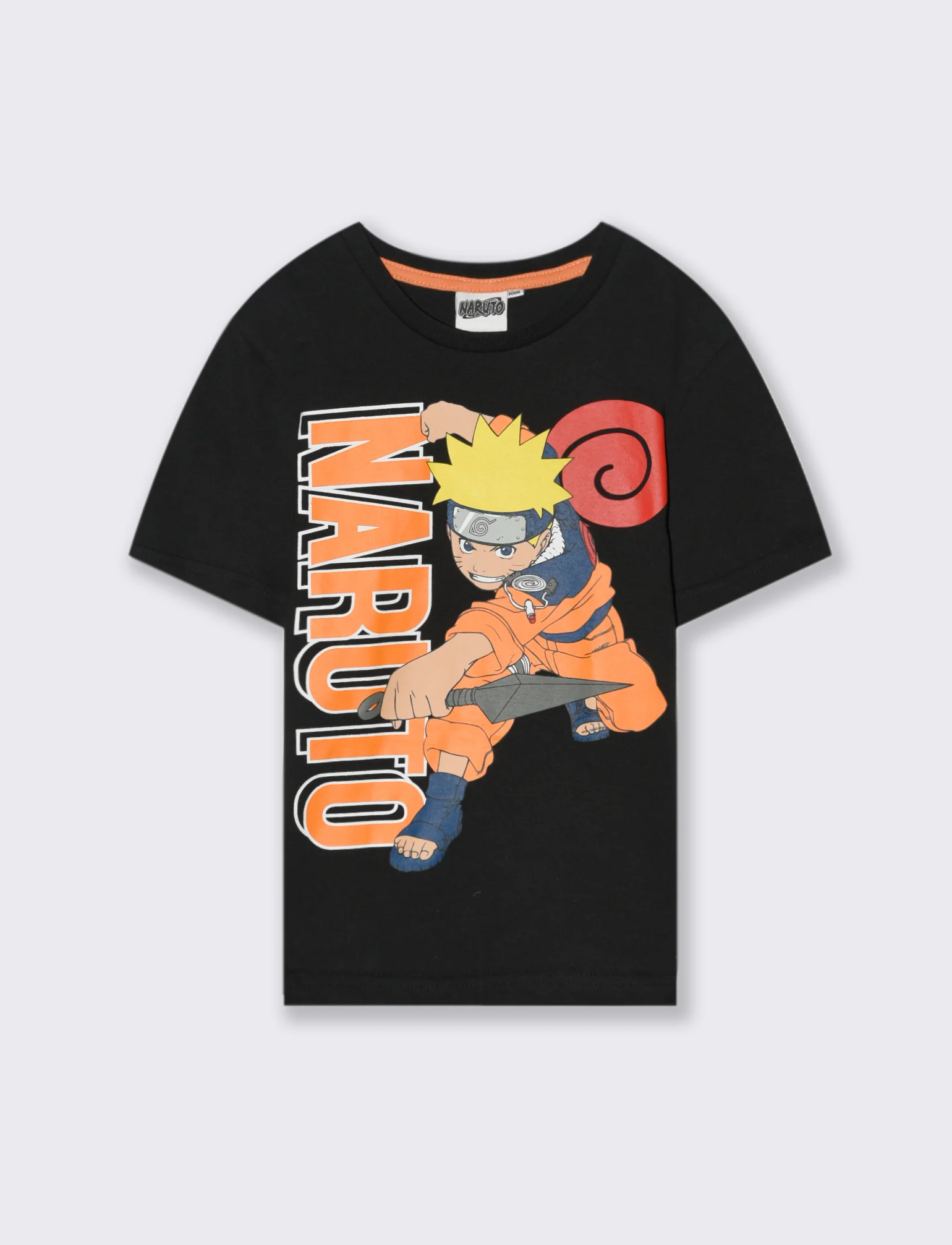 Maglietta con personaggi manga da bambino - Nero
