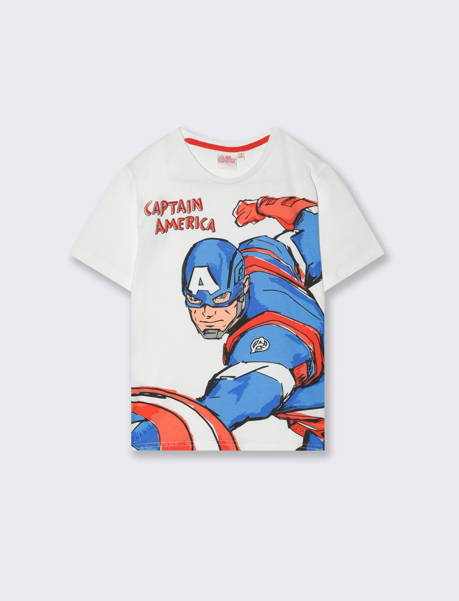 Maglietta con stampa Marvel da bambino - Bianco - Image 3