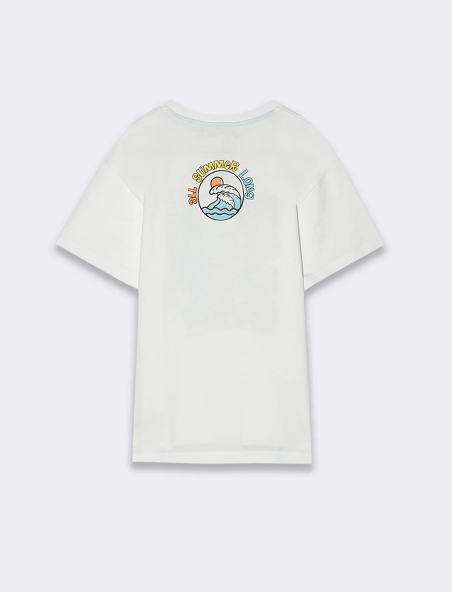 Maglietta girocollo da bambino - Bianco - Image 2