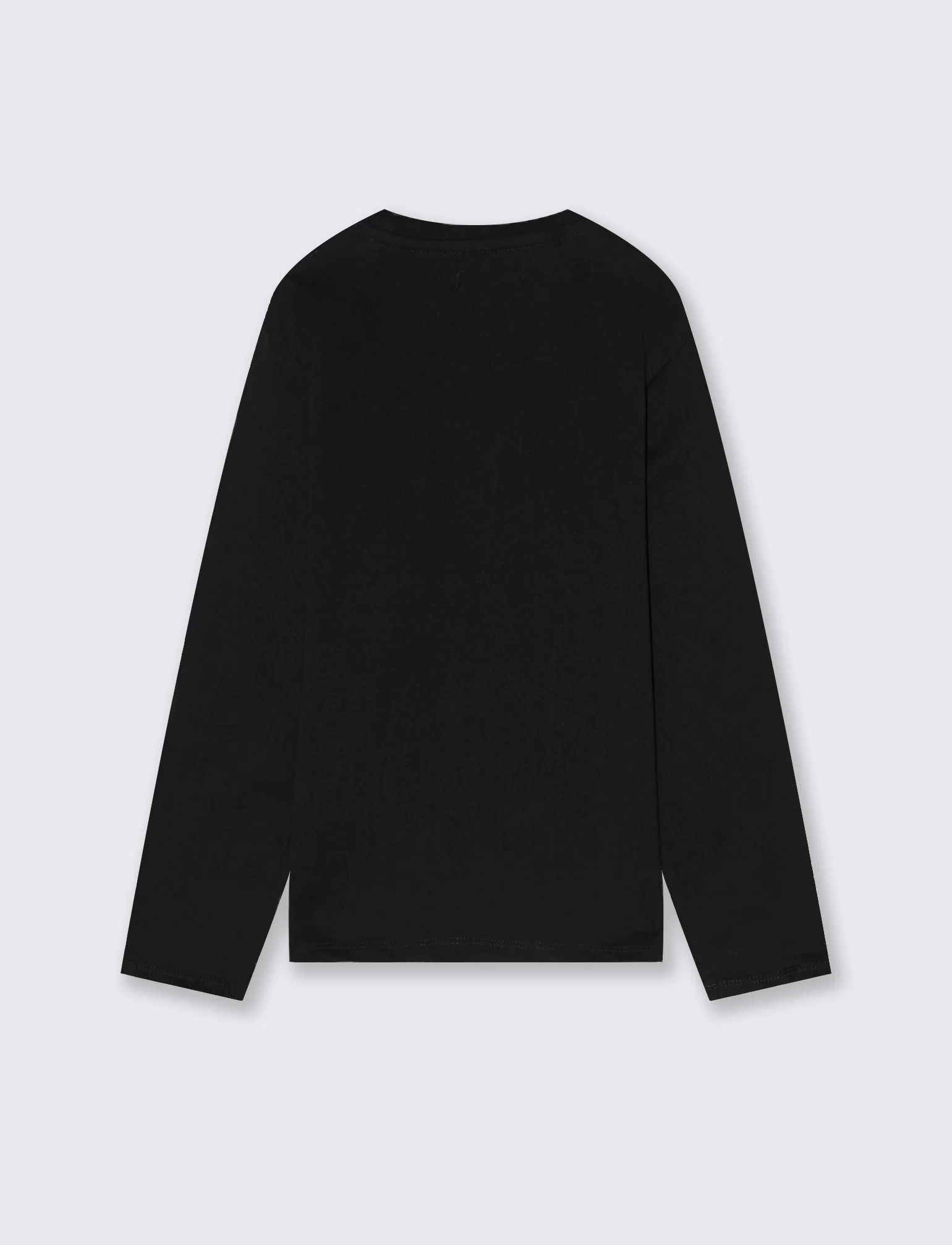 MAGLIETTA GIROCOLLO - Nero - Image 2