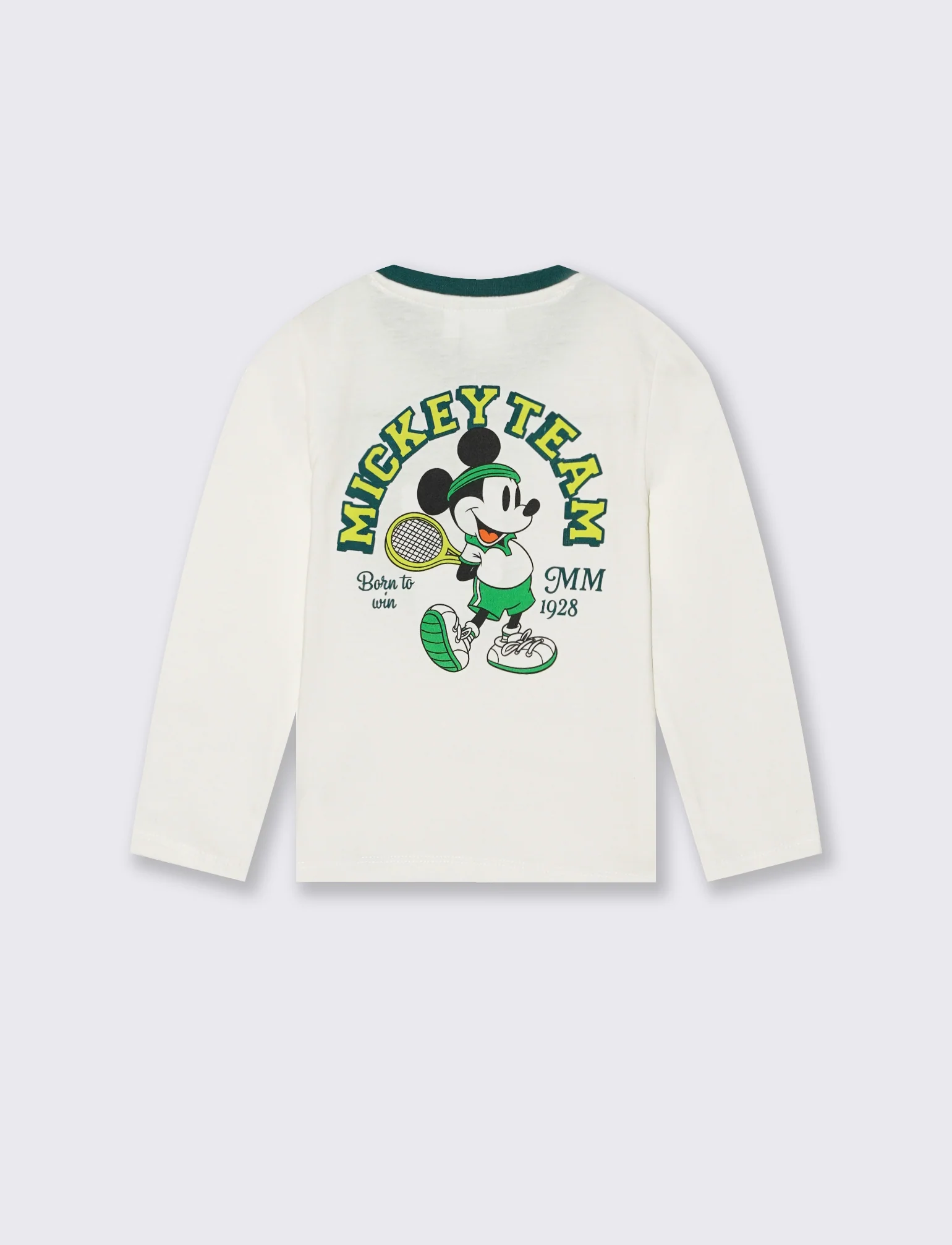 Maglietta manica lunga con Topolino - Bianco - Image 4
