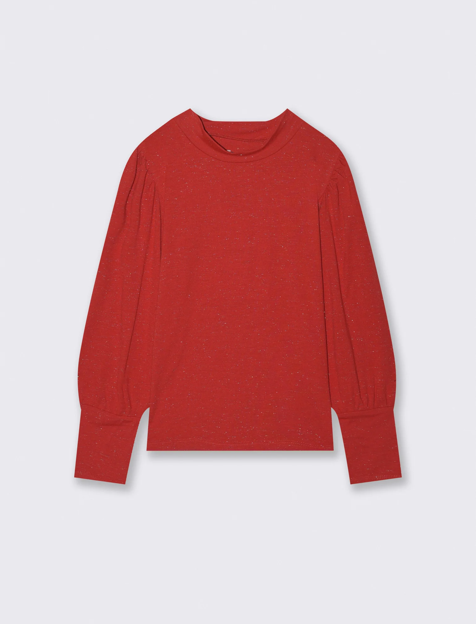 Maglietta manica lunga - Rosso - Image 2