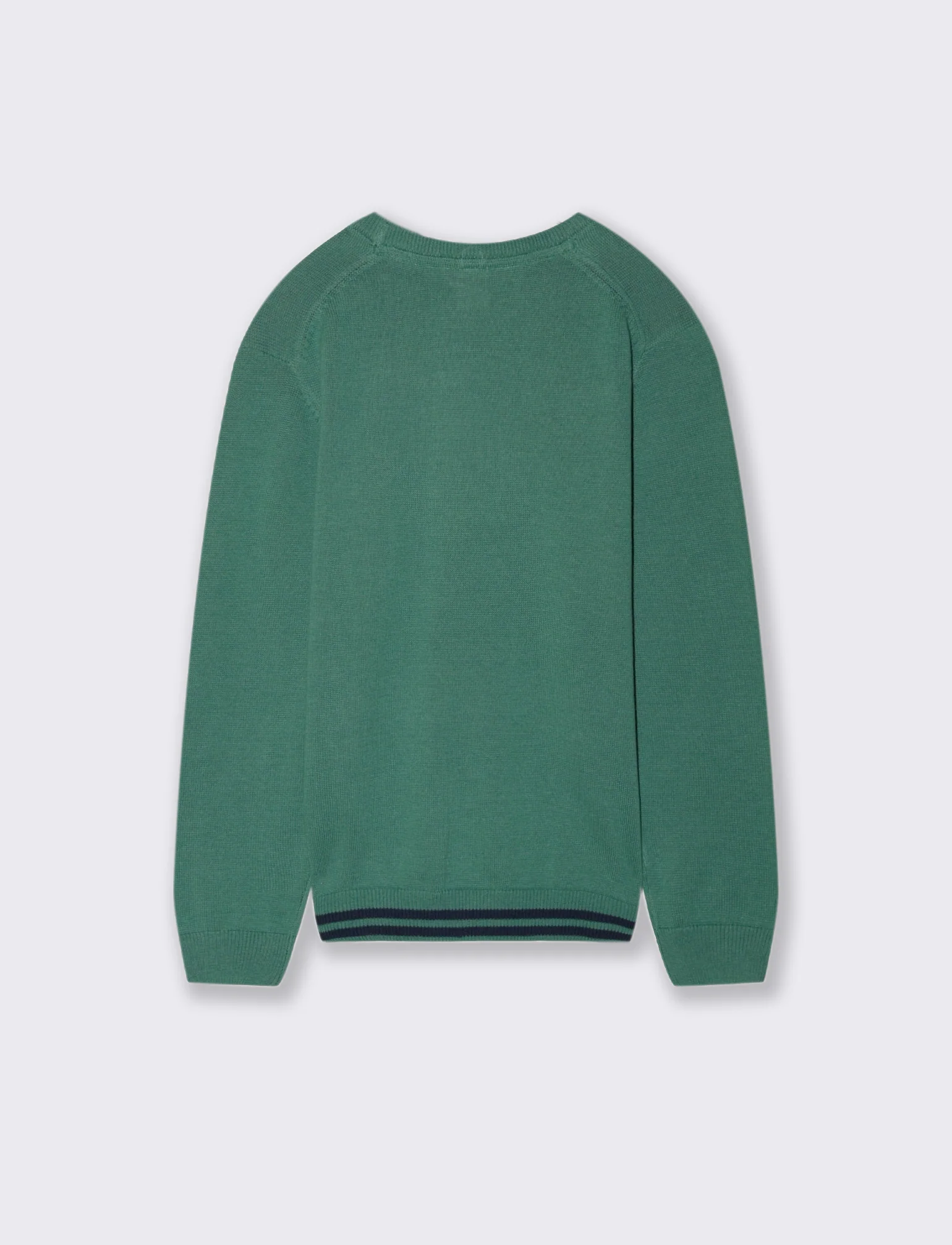 Maglioncino con ricamo - Verde - Image 3