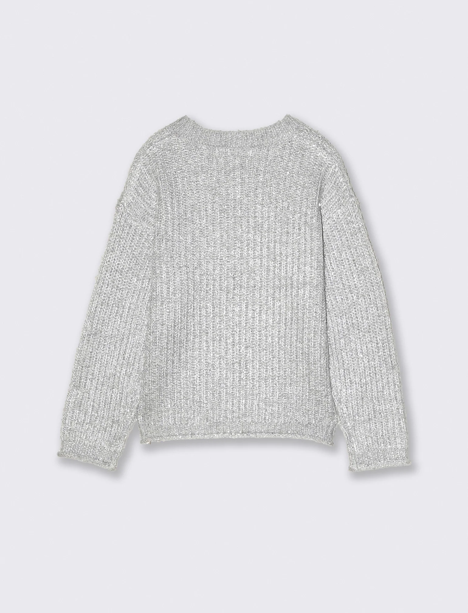 MAGLIONCINO LUREX - Grigio - Image 2