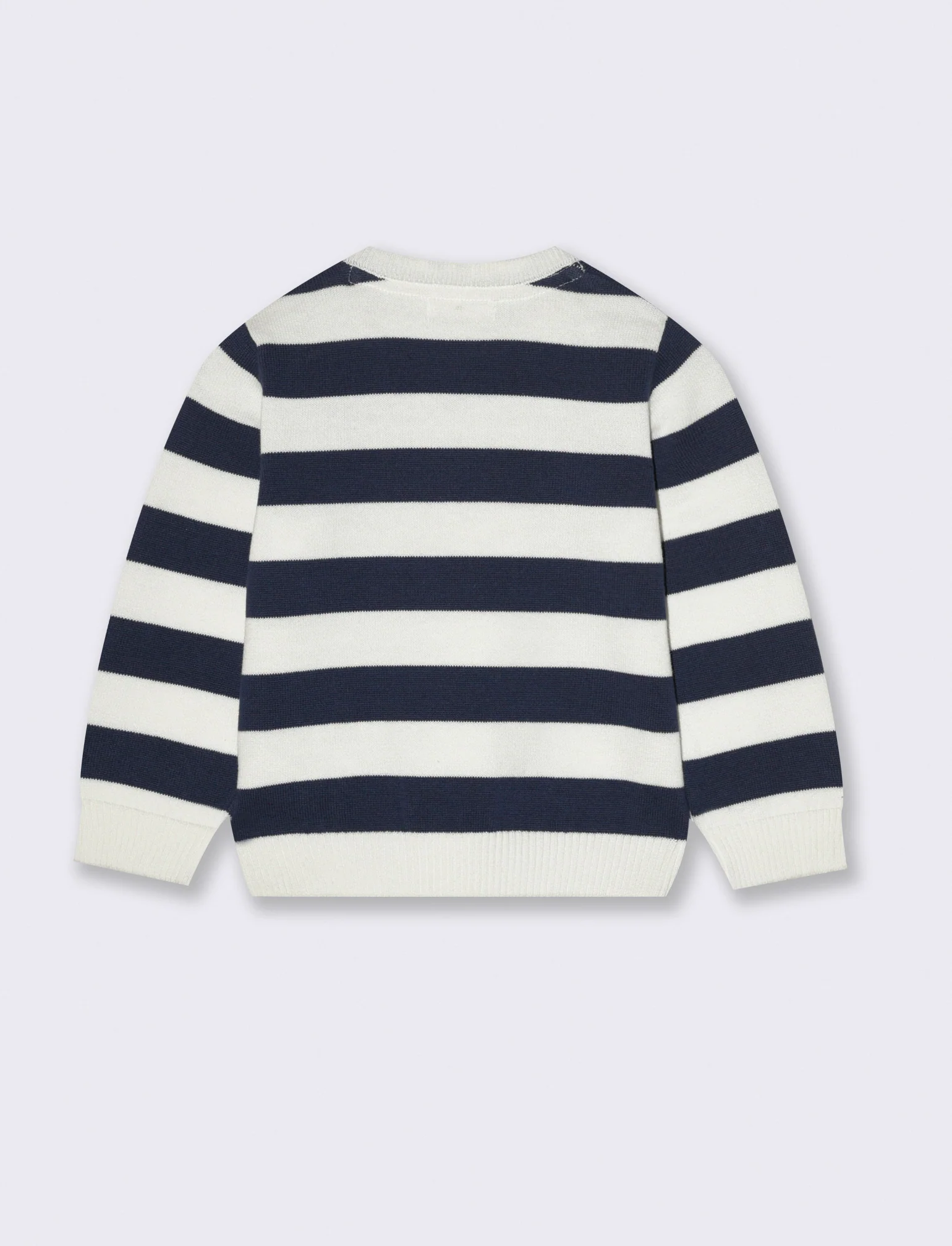 Maglione basico a righe - Righe - Image 2