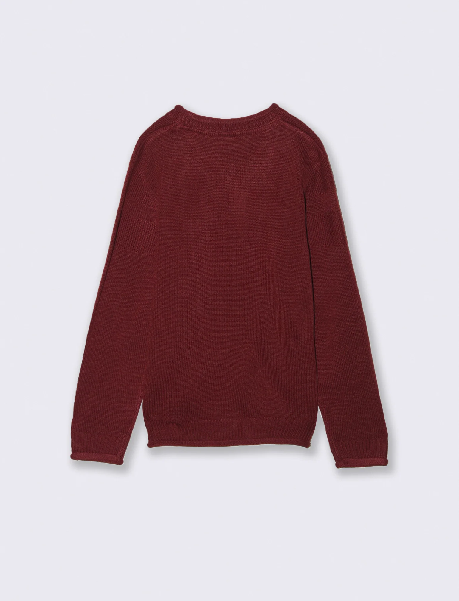 Maglione girocollo - Bordeaux - Image 2