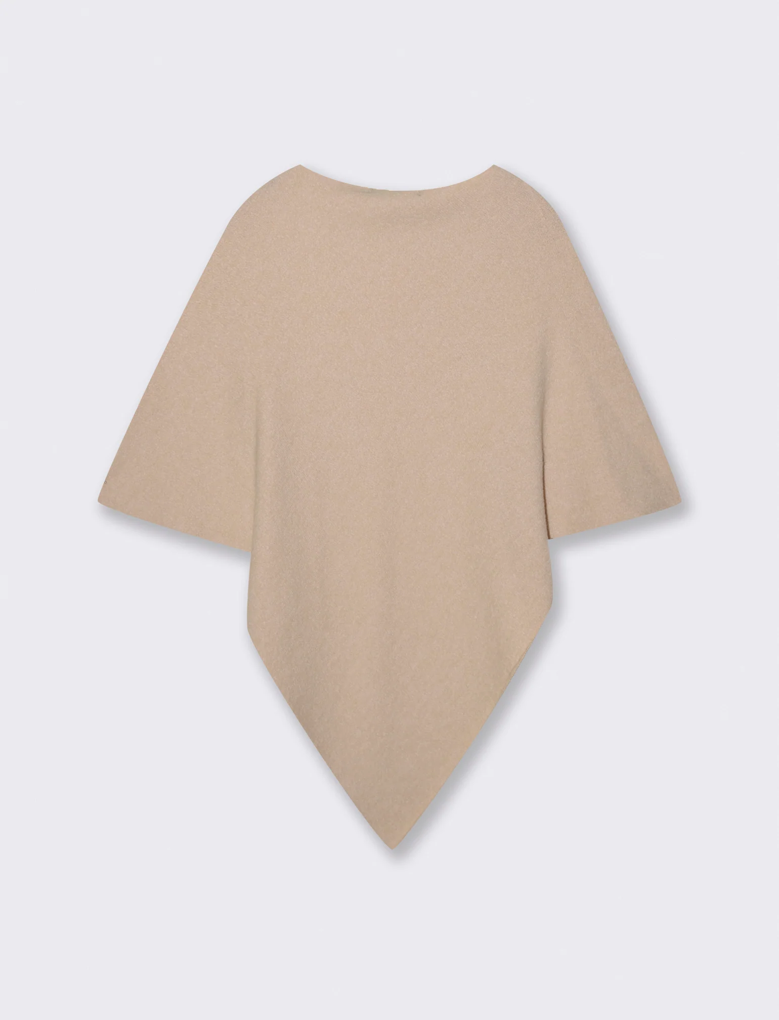 Mantella in maglia - Beige - Image 2